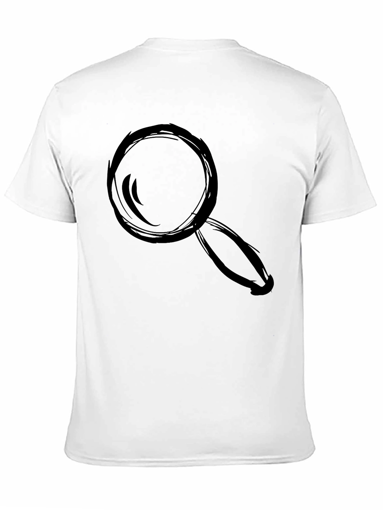 Magnifying Glass Graphic T-Shirt