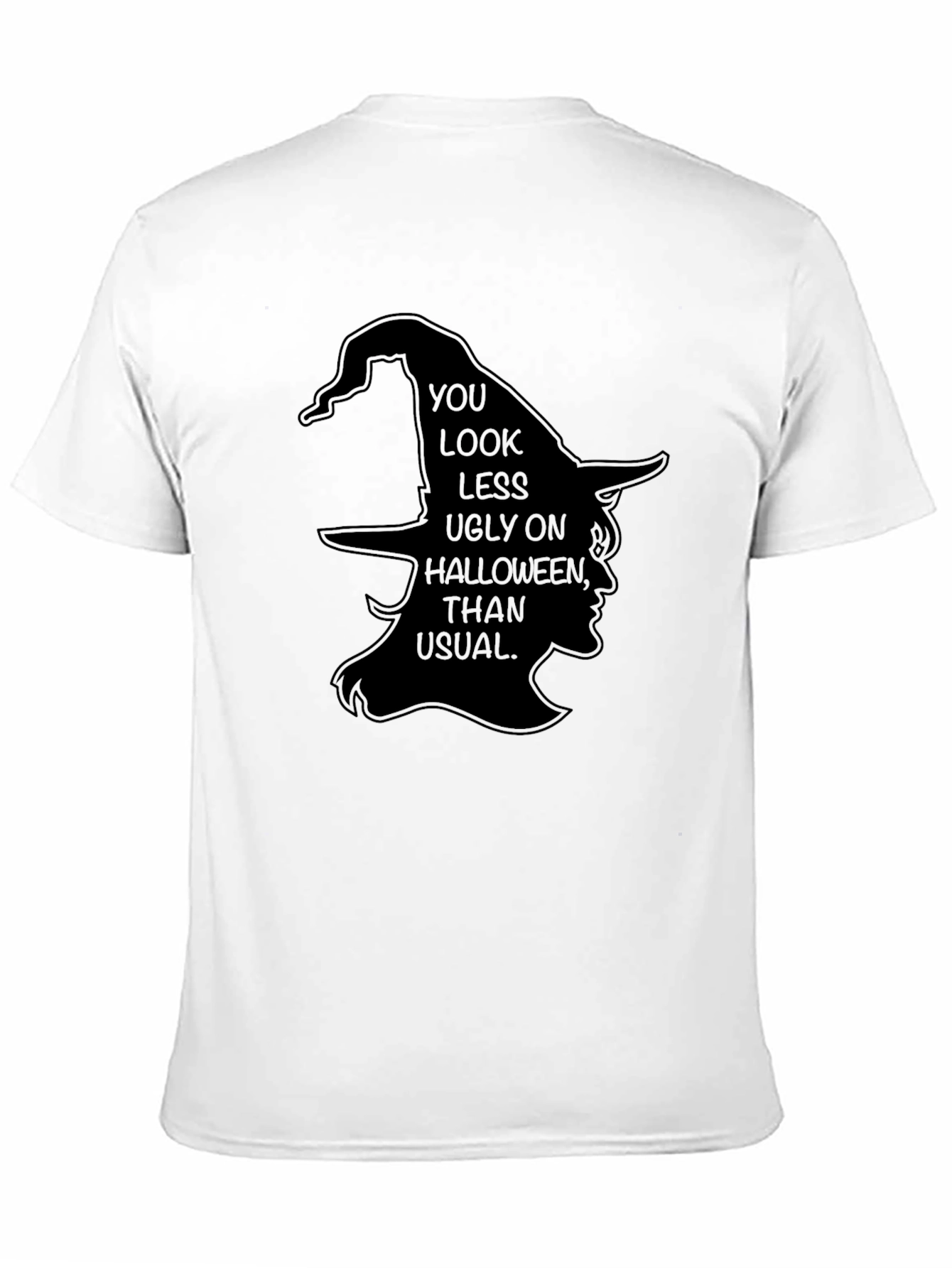 Halloween Witch Graphic T-Shirt