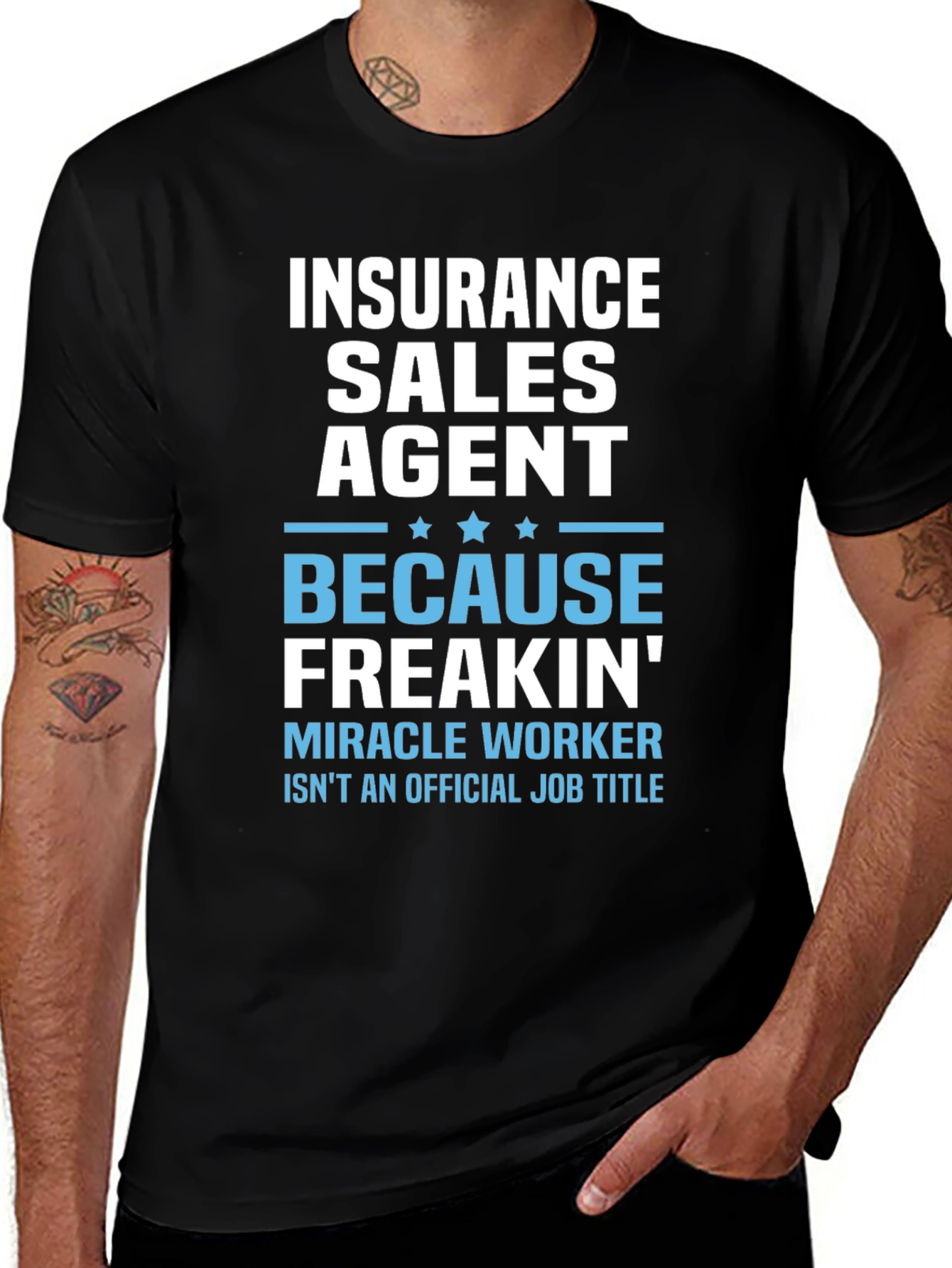 Insurance Sales Agent Funny Graphic Tee
