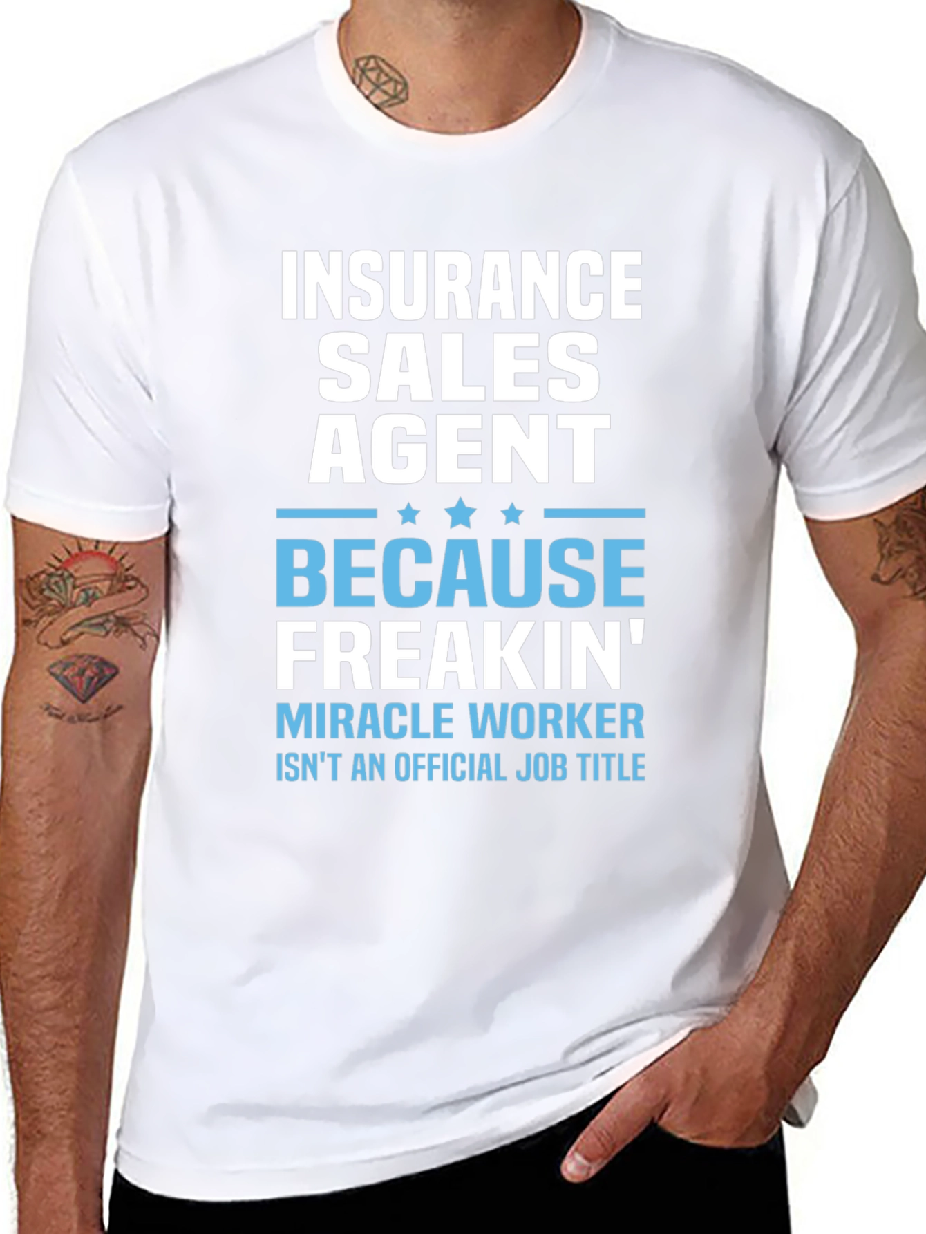Insurance Sales Agent Funny Graphic Tee