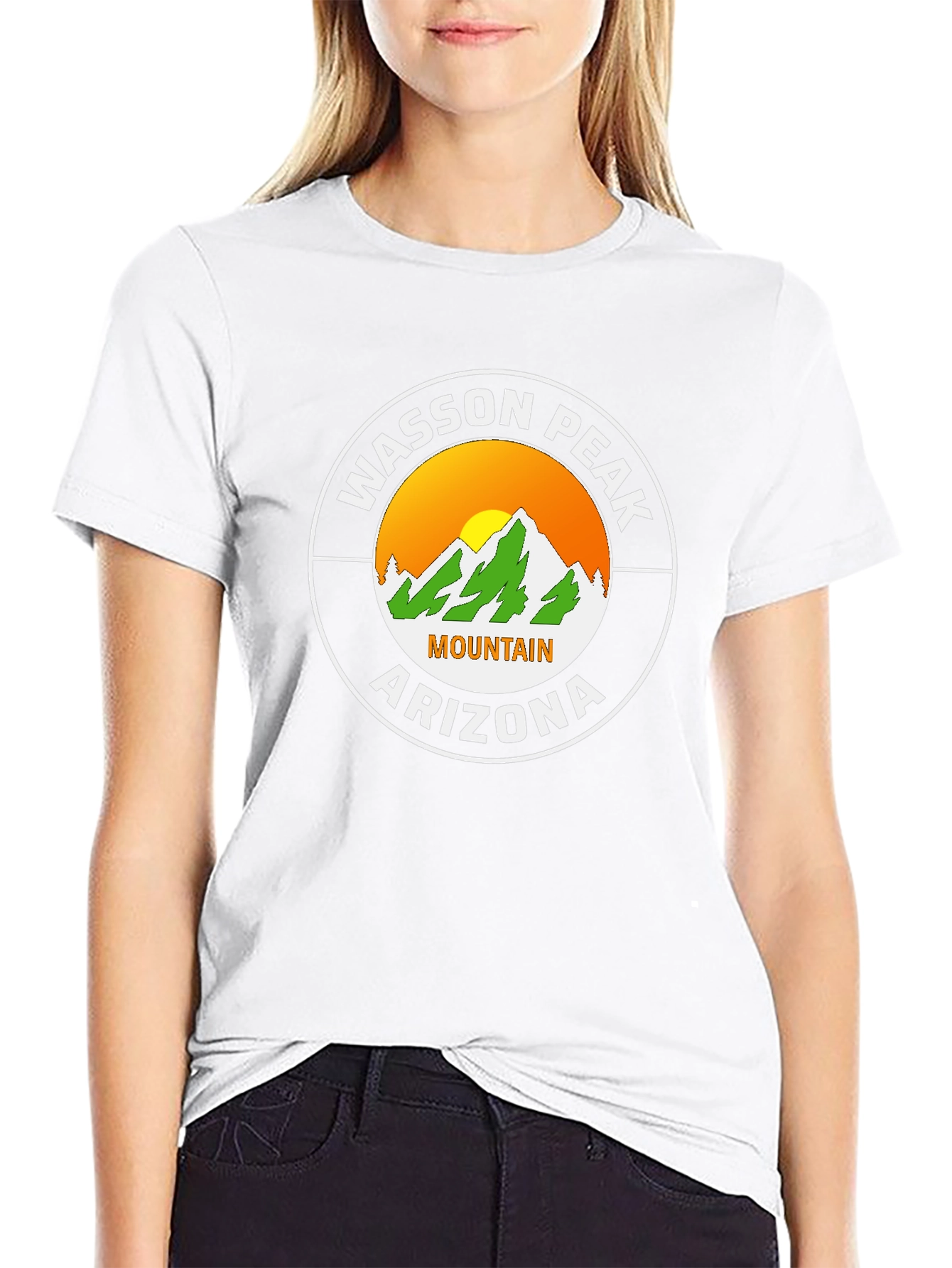 Wasson Peak Mountain Arizona T-Shirt