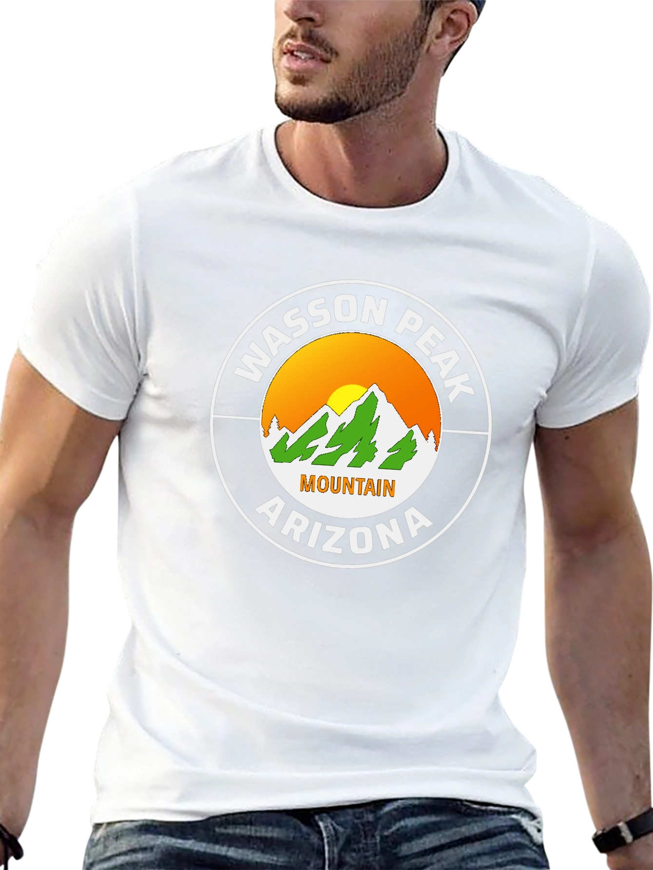 Wasson Peak Mountain Arizona T-Shirt
