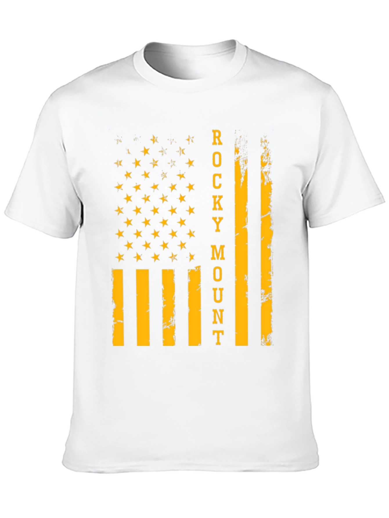Rocky Mount Flag Graphic T-Shirt - Black