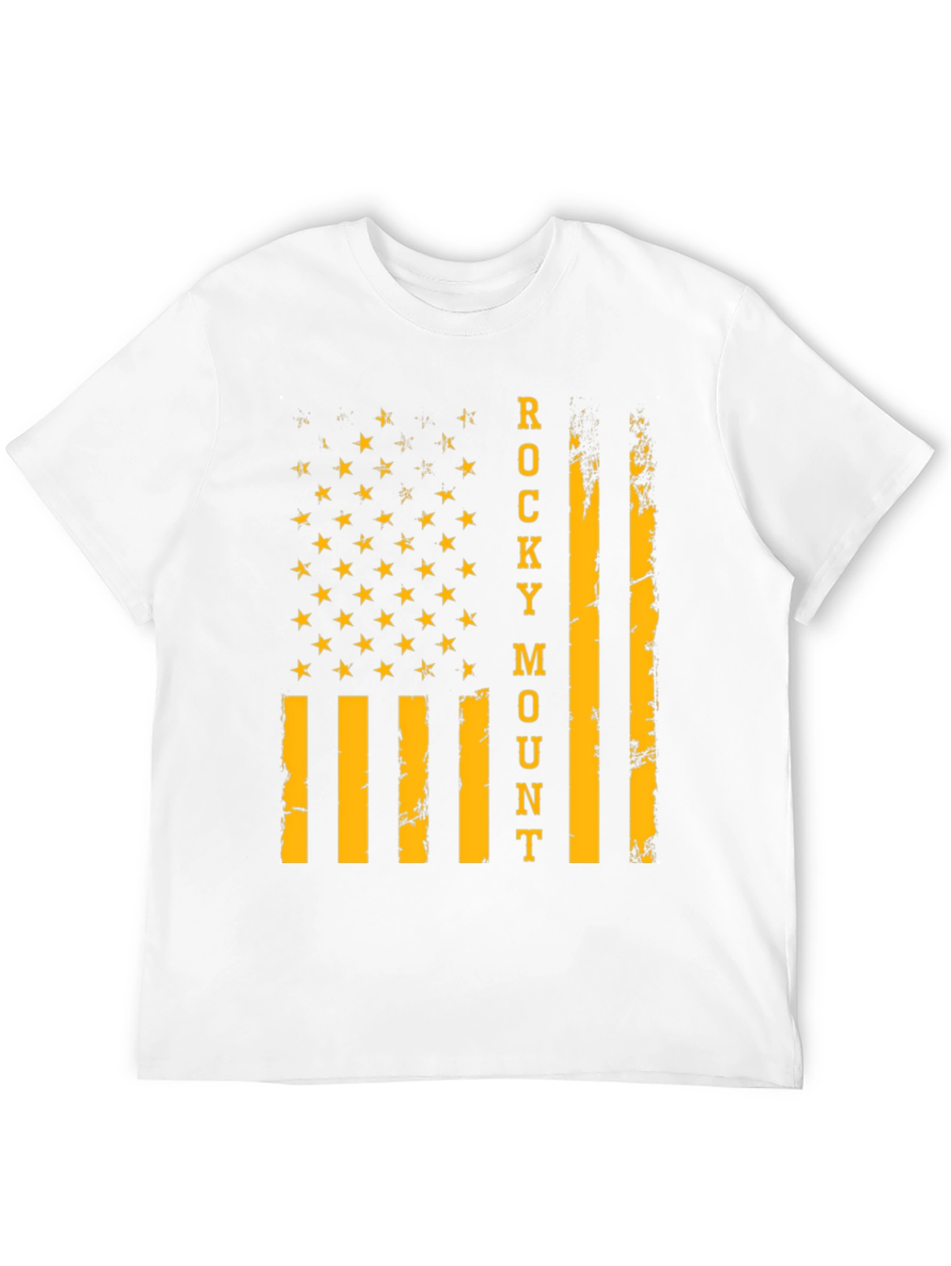 Rocky Mount Flag Graphic T-Shirt - Black