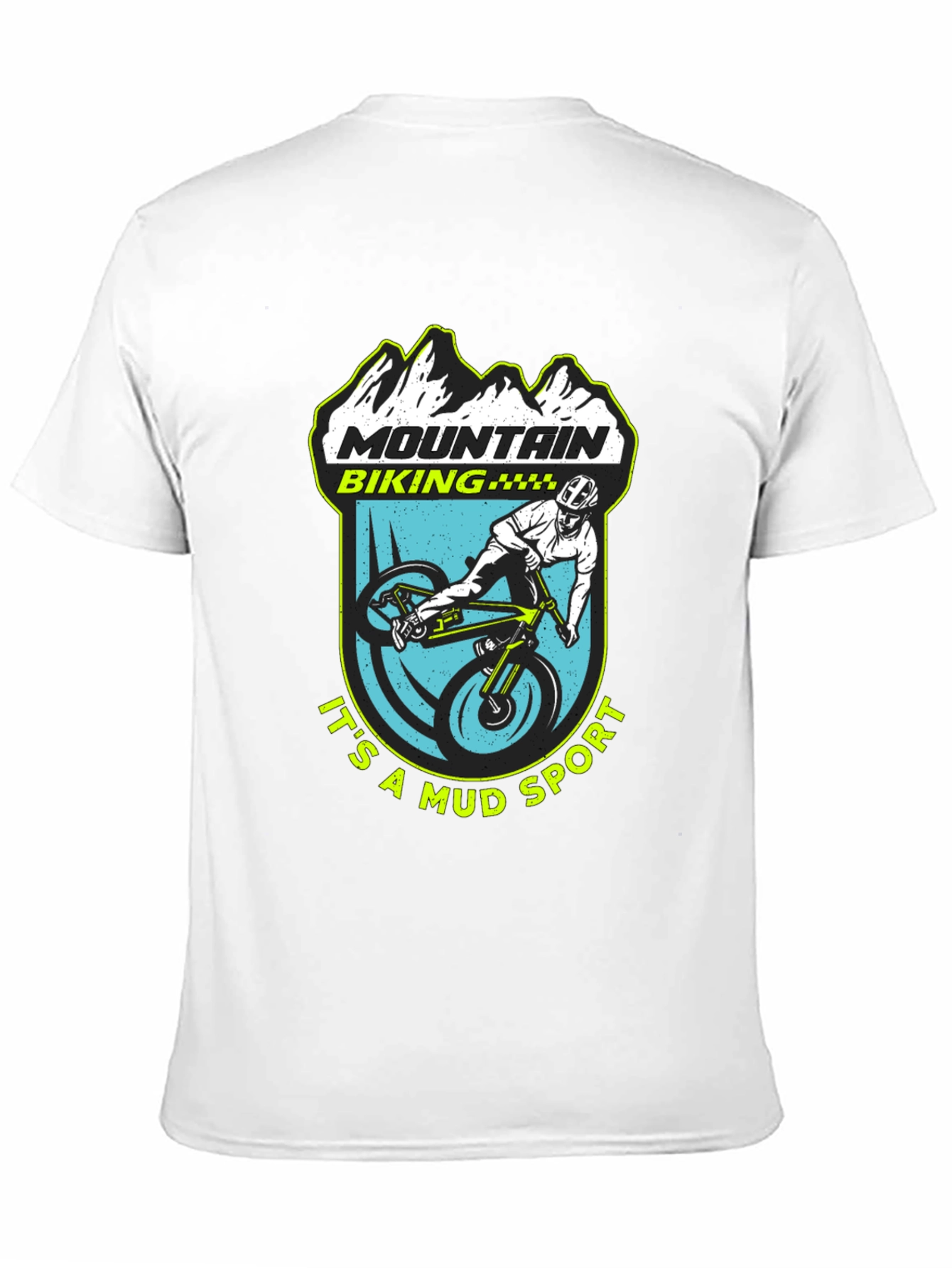 Mountain Biking Mud Sport T-Shirt