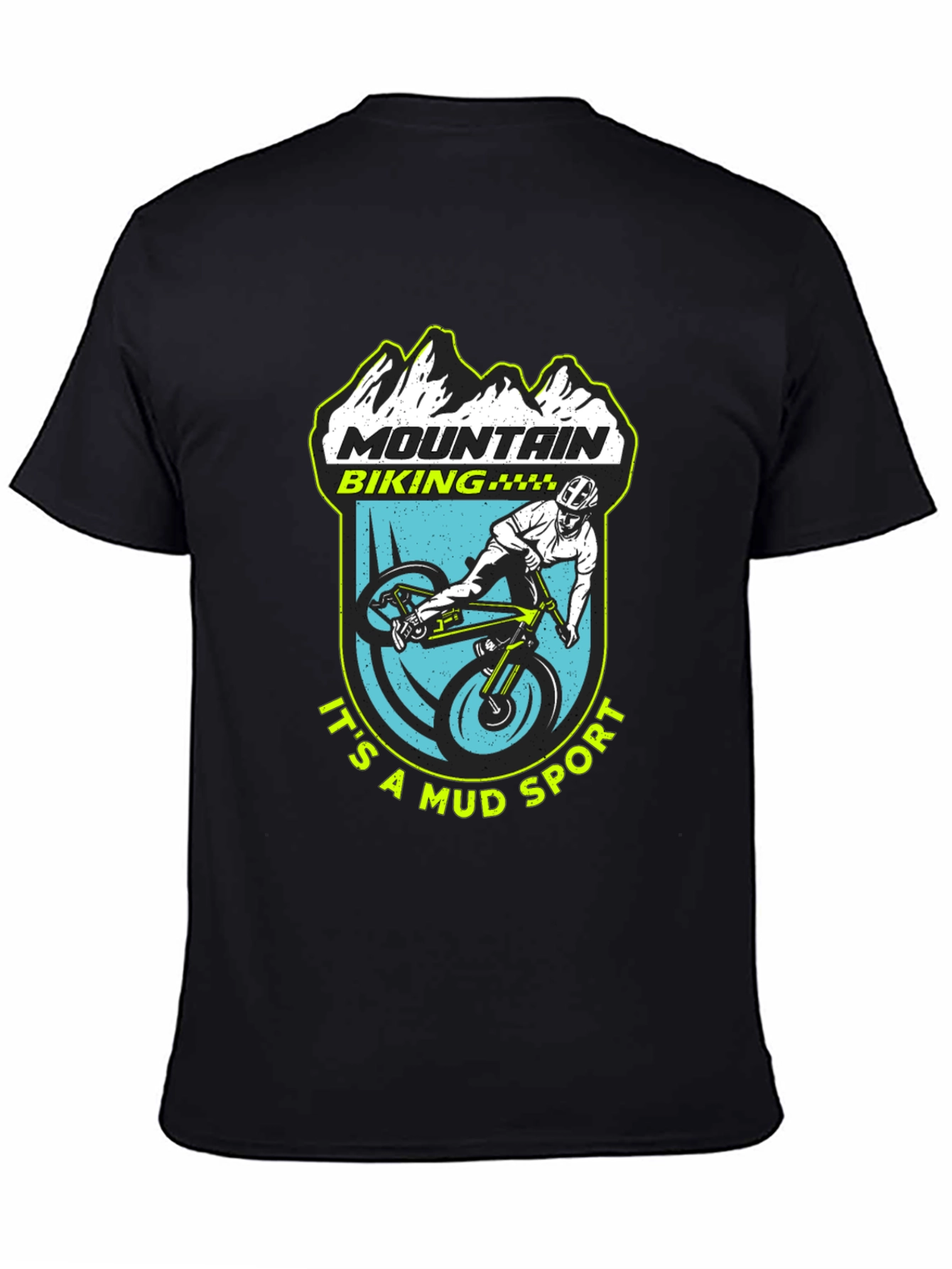 Mountain Biking Mud Sport T-Shirt