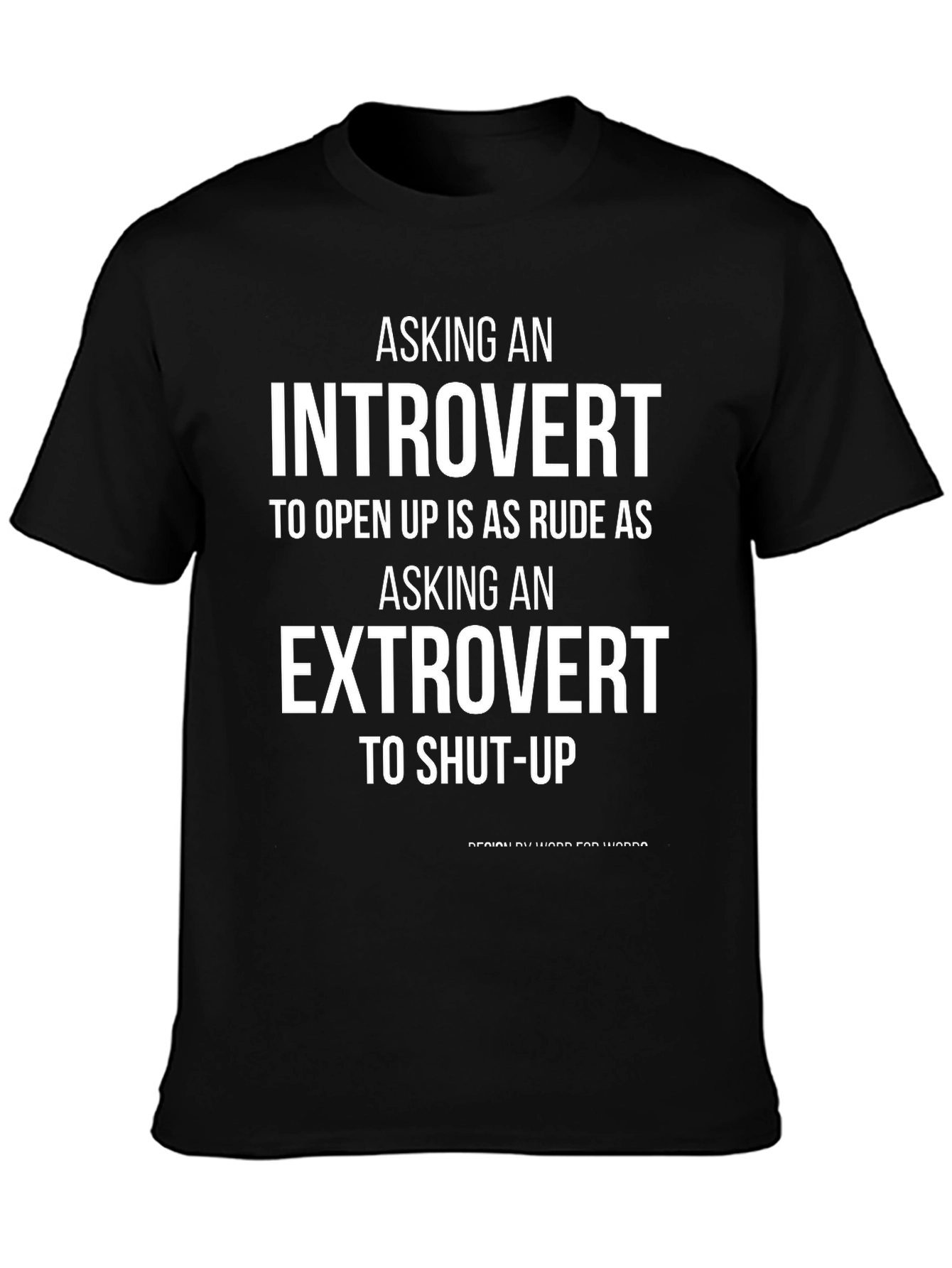Introvert/Extrovert Statement T-Shirt