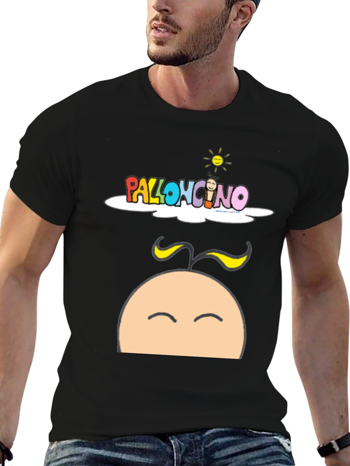 Palloncino Black Graphic Tee