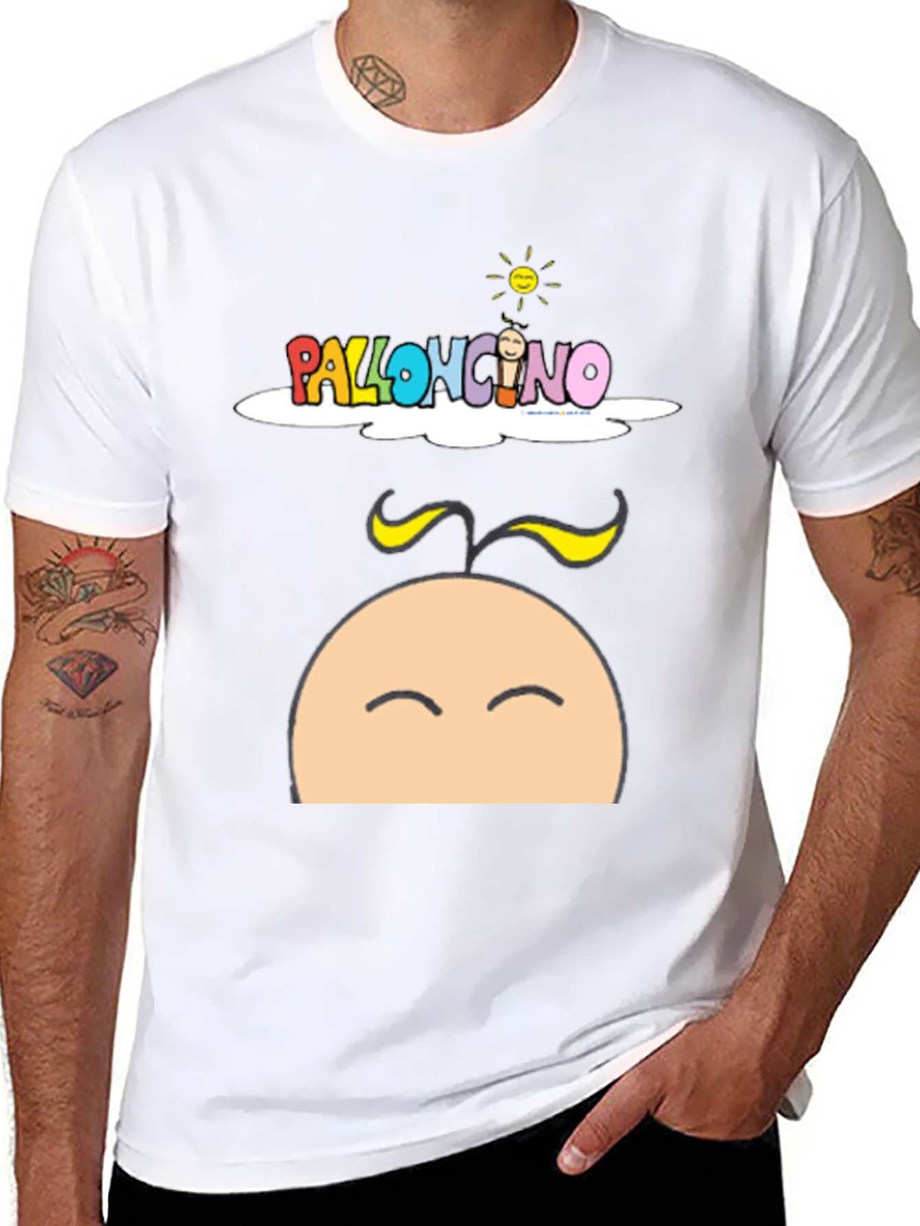 Palloncino Black Graphic Tee