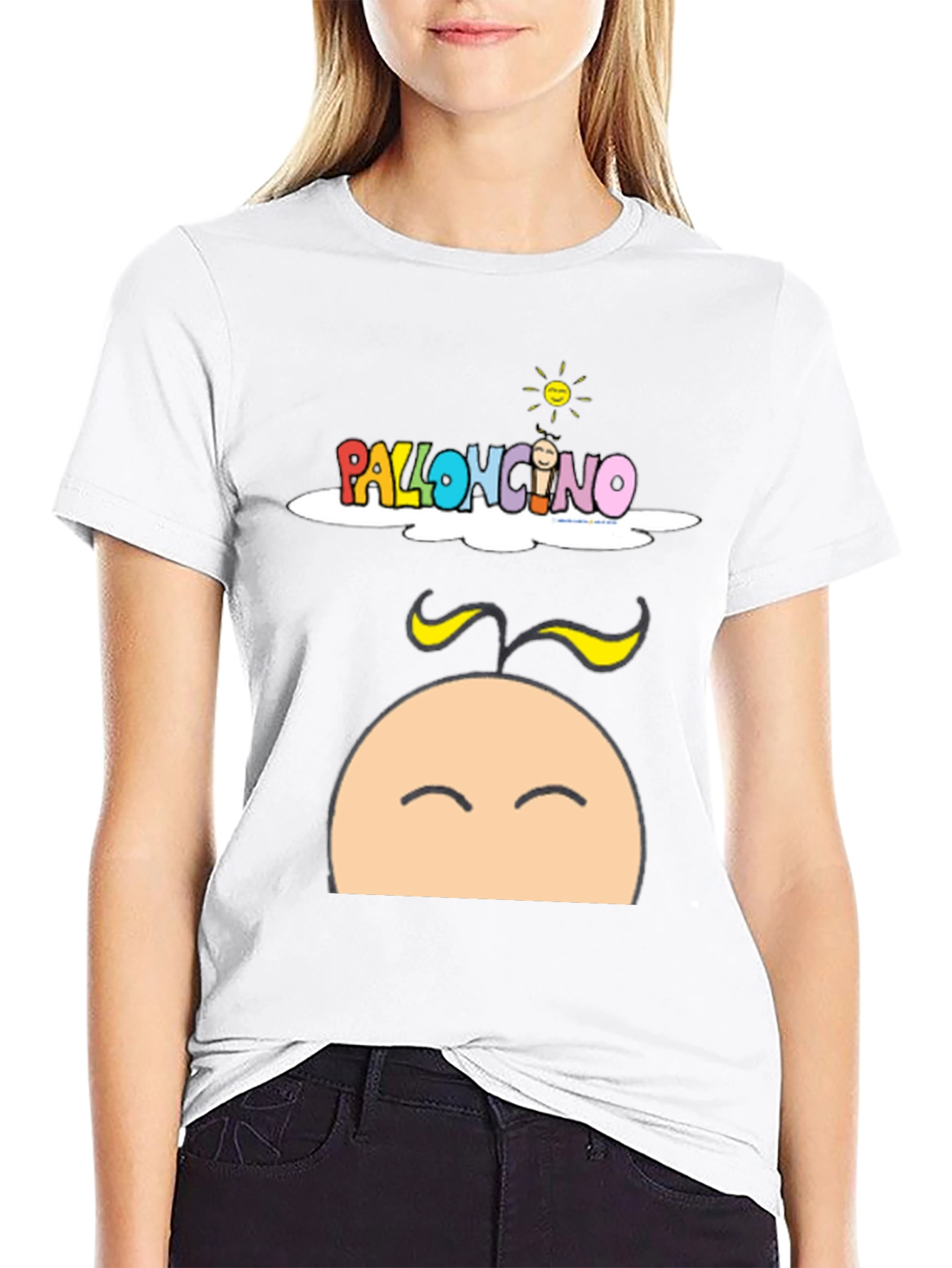 Palloncino Black Graphic Tee