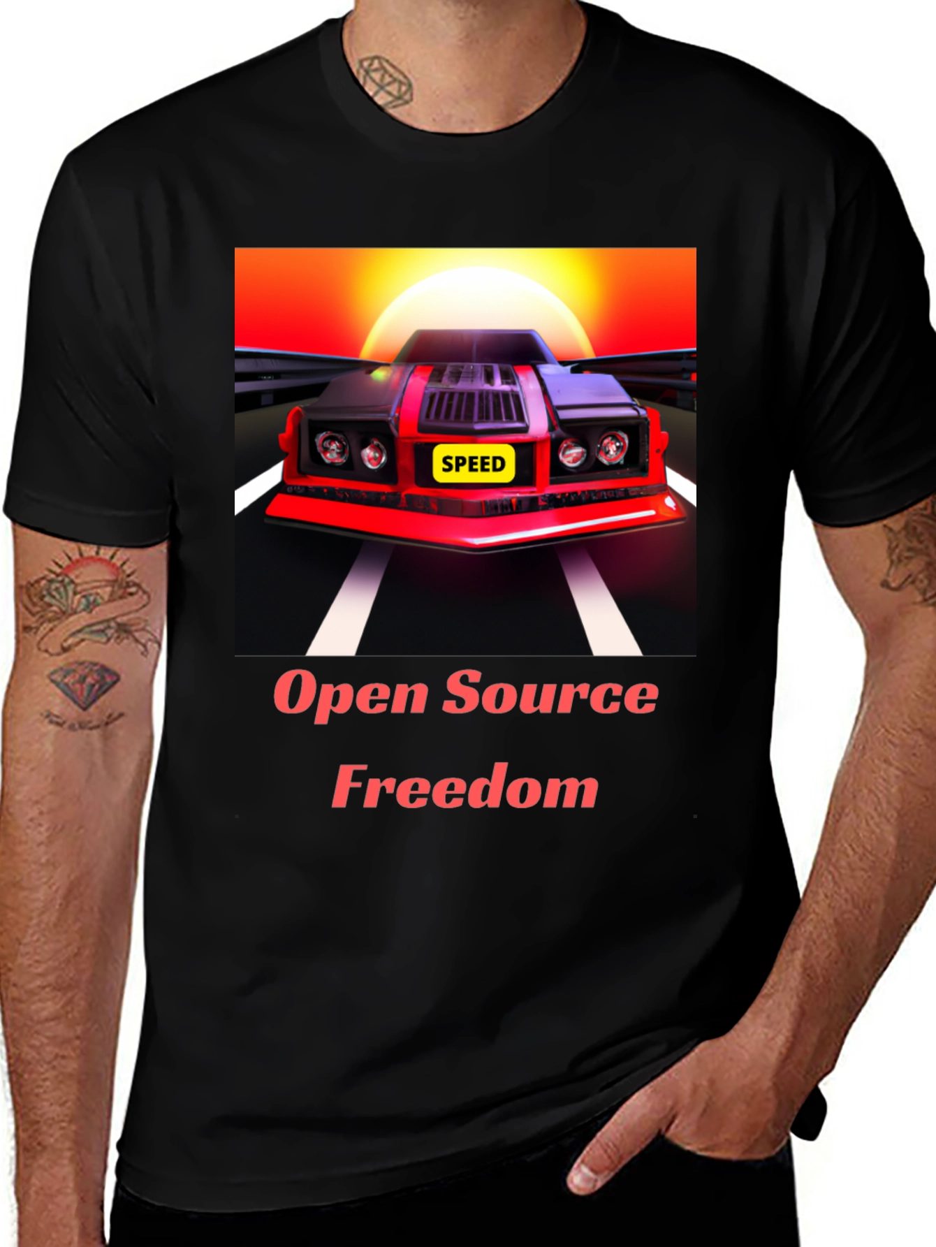 Open Source Freedom Graphic Tee