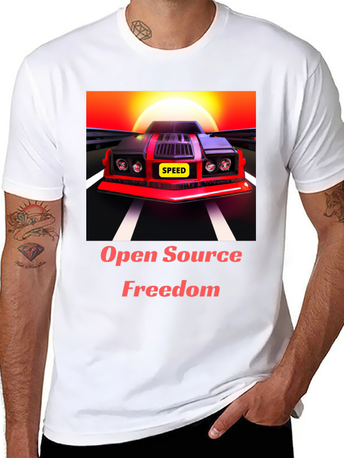 Open Source Freedom Graphic Tee
