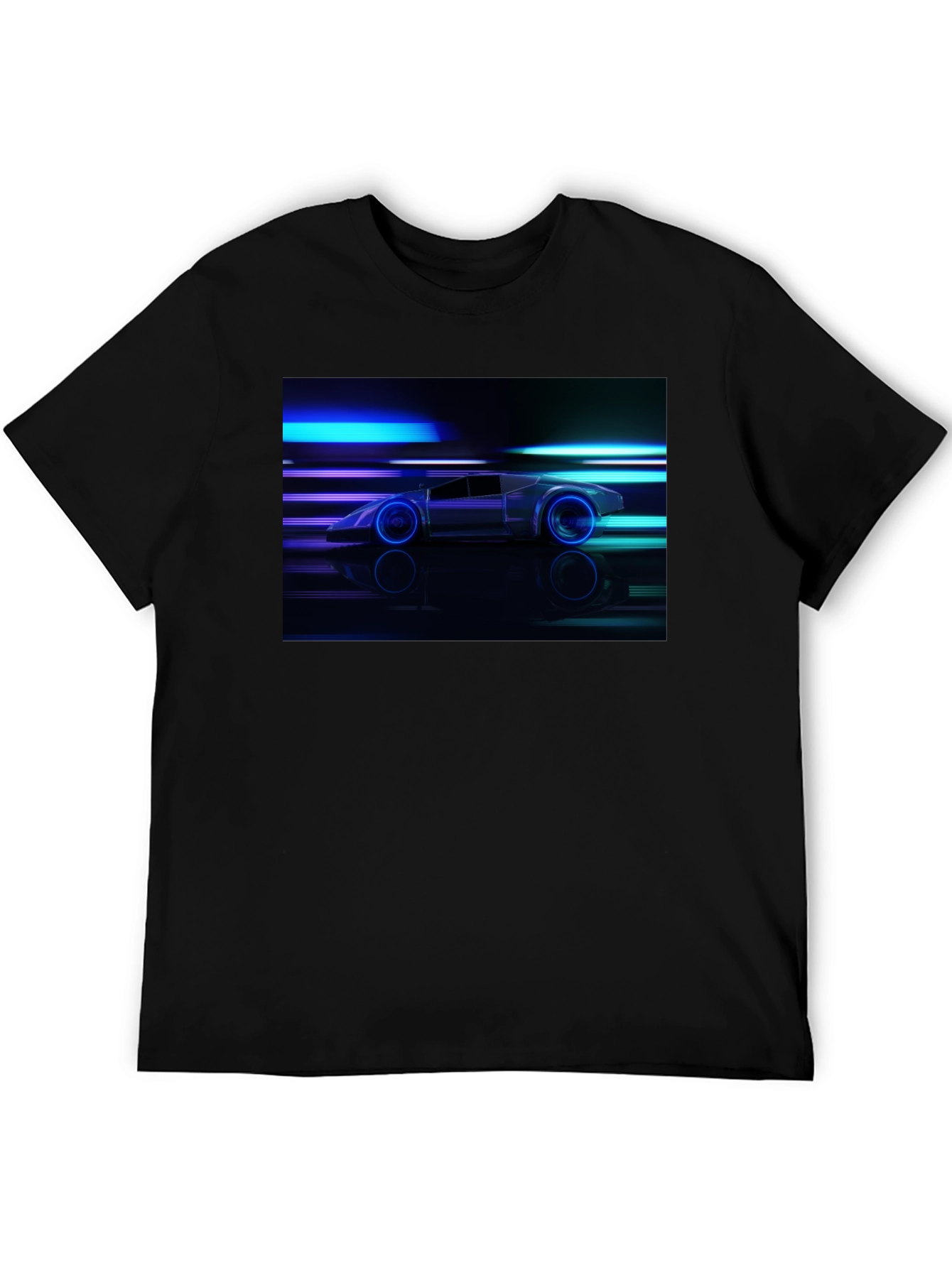 Retro Futuristic Car T-Shirt