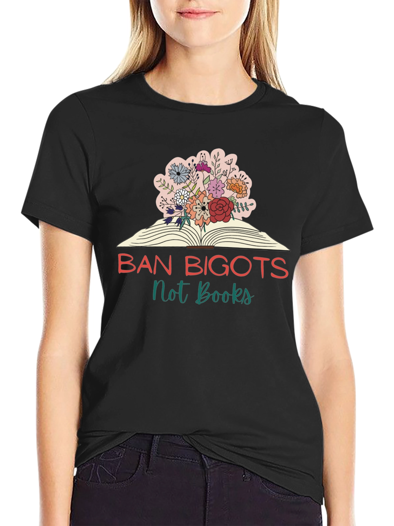 Ban Bigots Not Books T-Shirt
