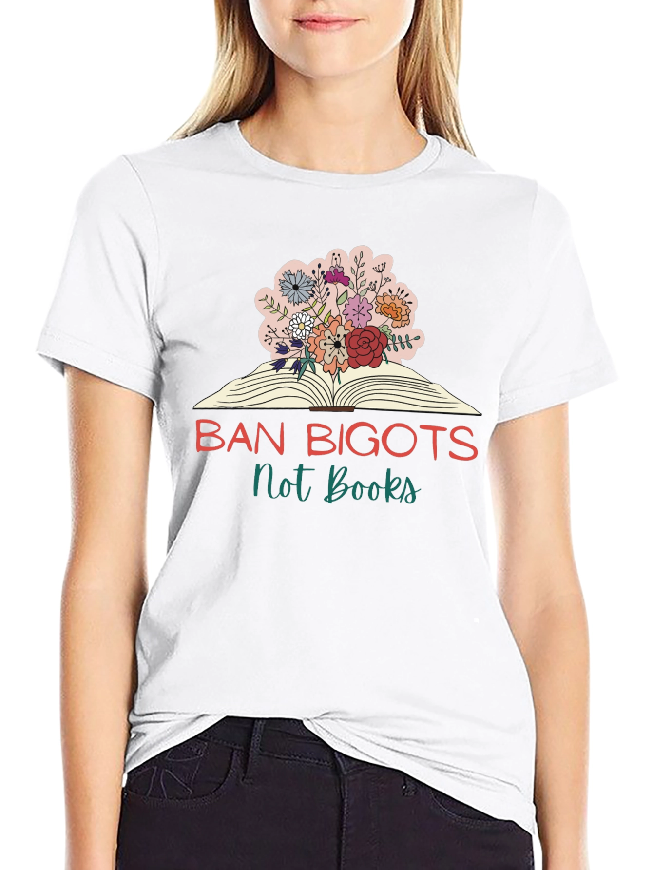 Ban Bigots Not Books T-Shirt