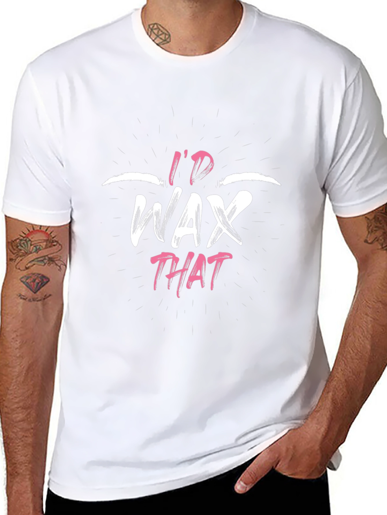 Id Wax That Funny Graphic T-Shirt