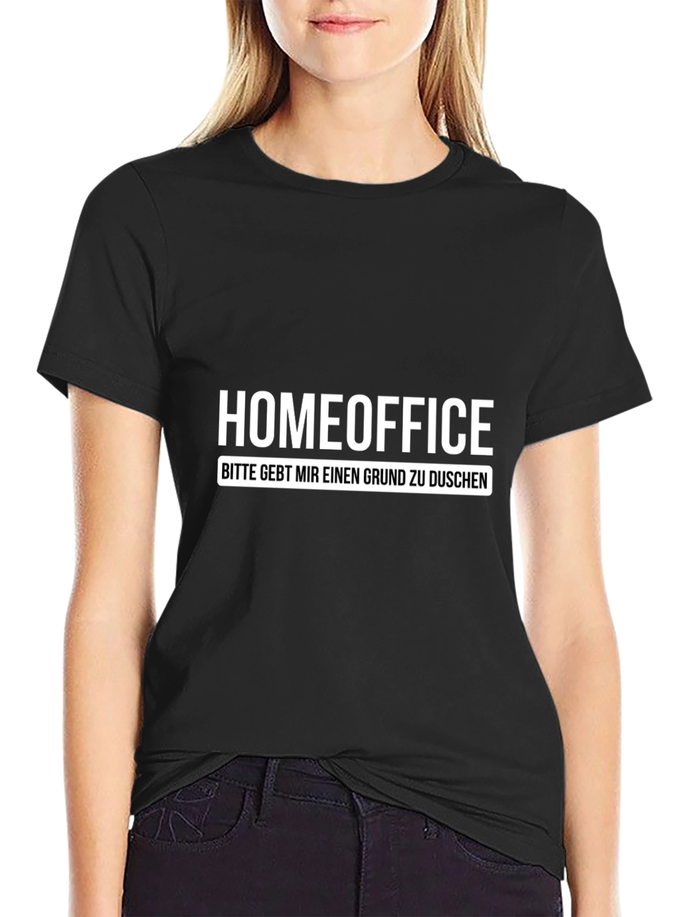 Homeoffice T-Shirt - Need a Reason to Shower!