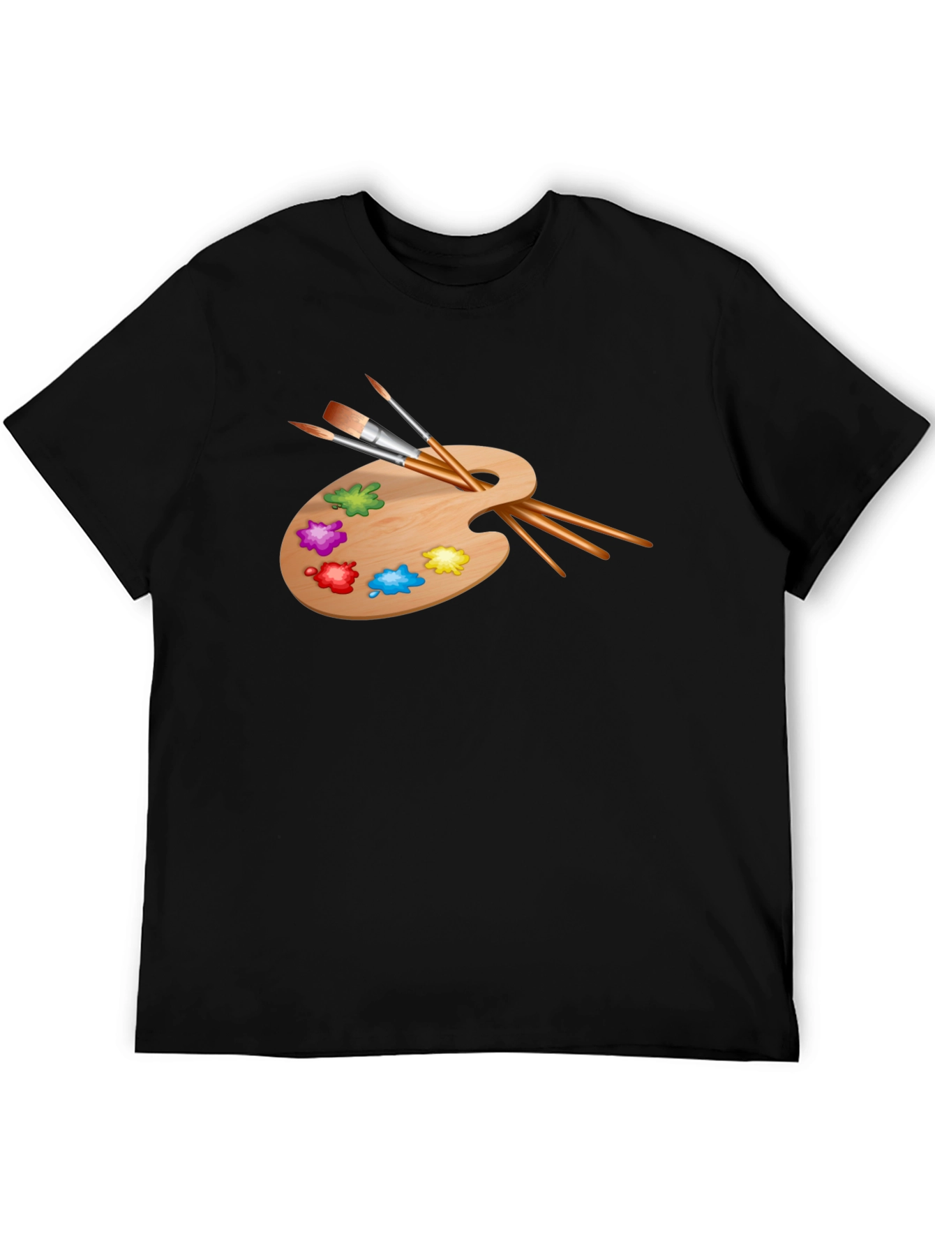 Artist Palette T-Shirt - Creative Design