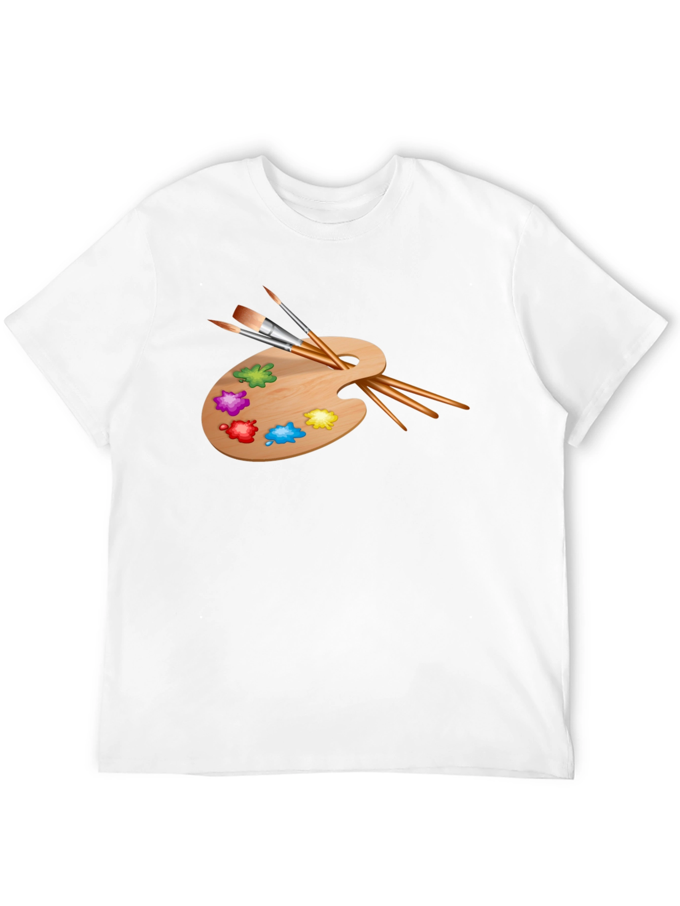 Artist Palette T-Shirt - Creative Design