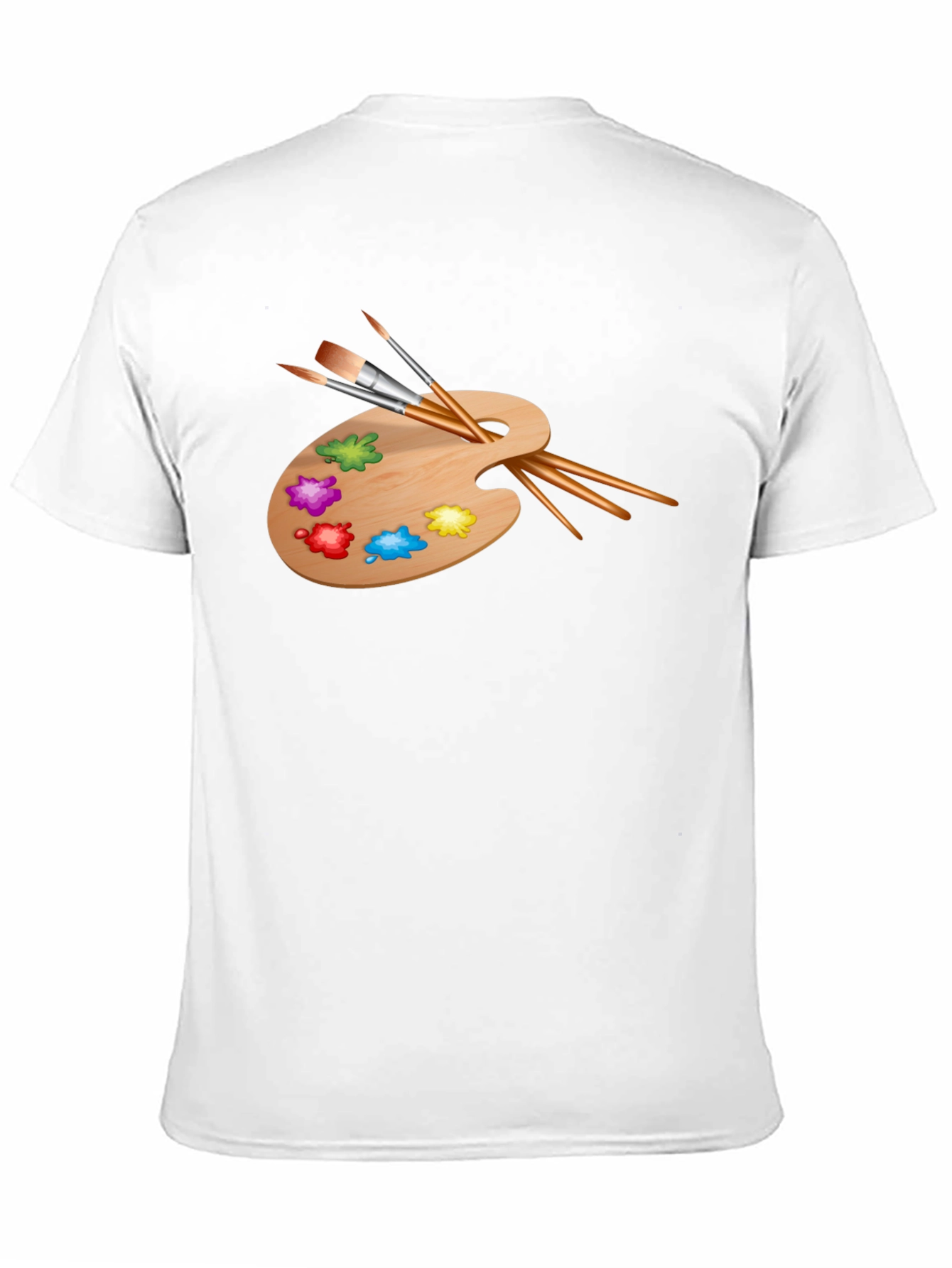 Artist Palette T-Shirt - Creative Design
