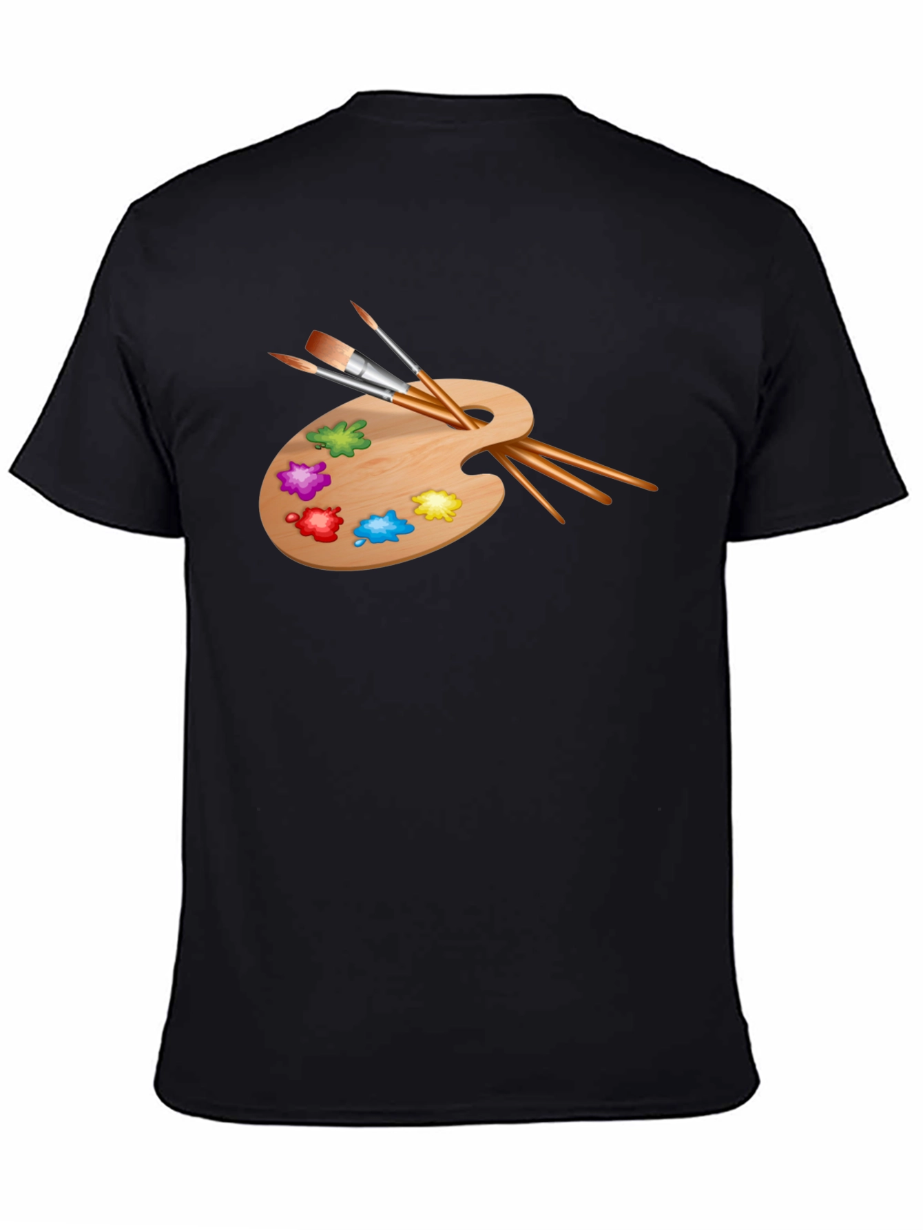 Artist Palette T-Shirt - Creative Design