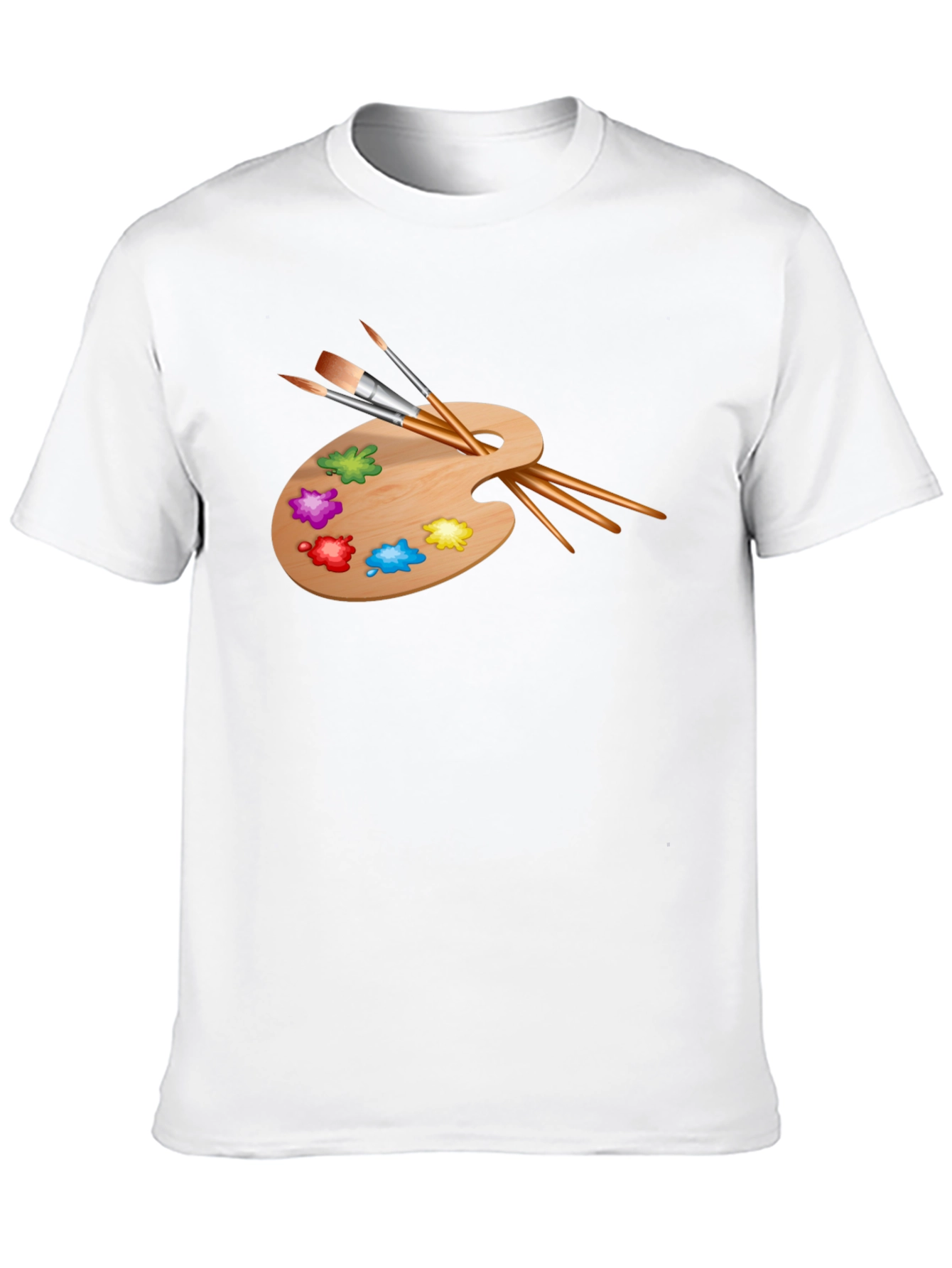Artist Palette T-Shirt - Creative Design