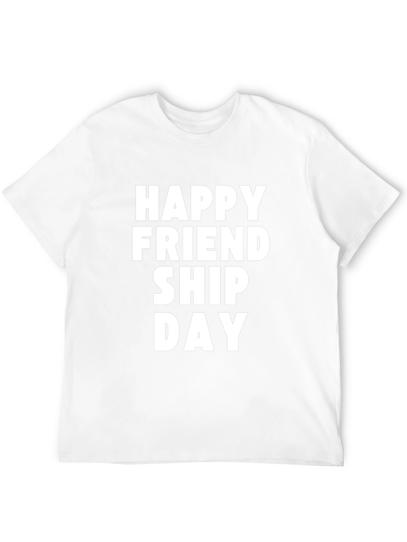 Happy Friendship Day Graphic T-Shirt