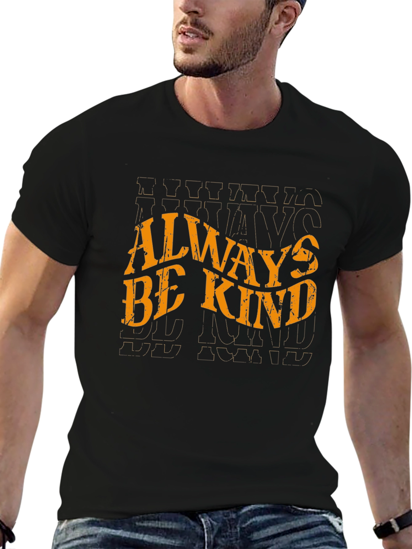 Always Be Kind Graphic Tee - Casual Comfort