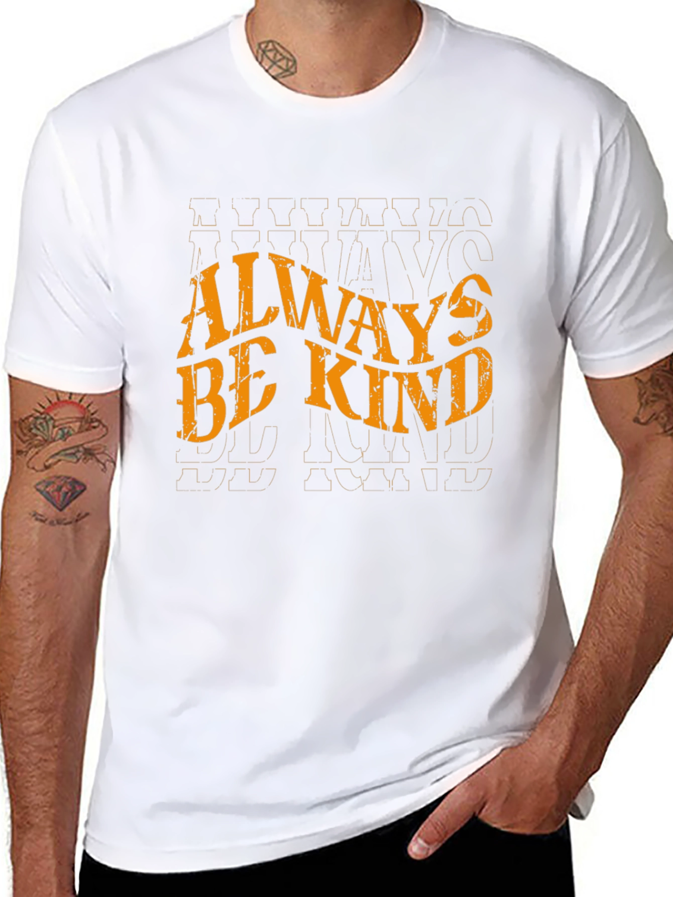 Always Be Kind Graphic Tee - Casual Comfort