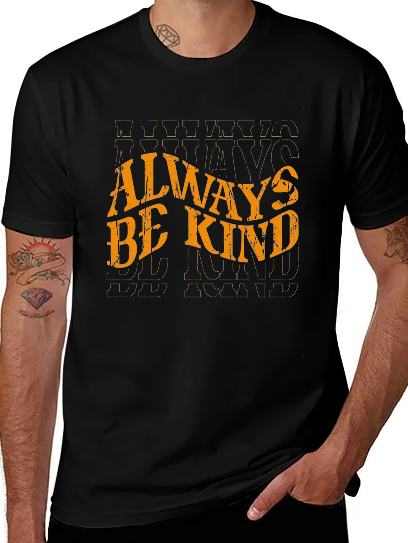 Always Be Kind Graphic Tee - Casual Comfort