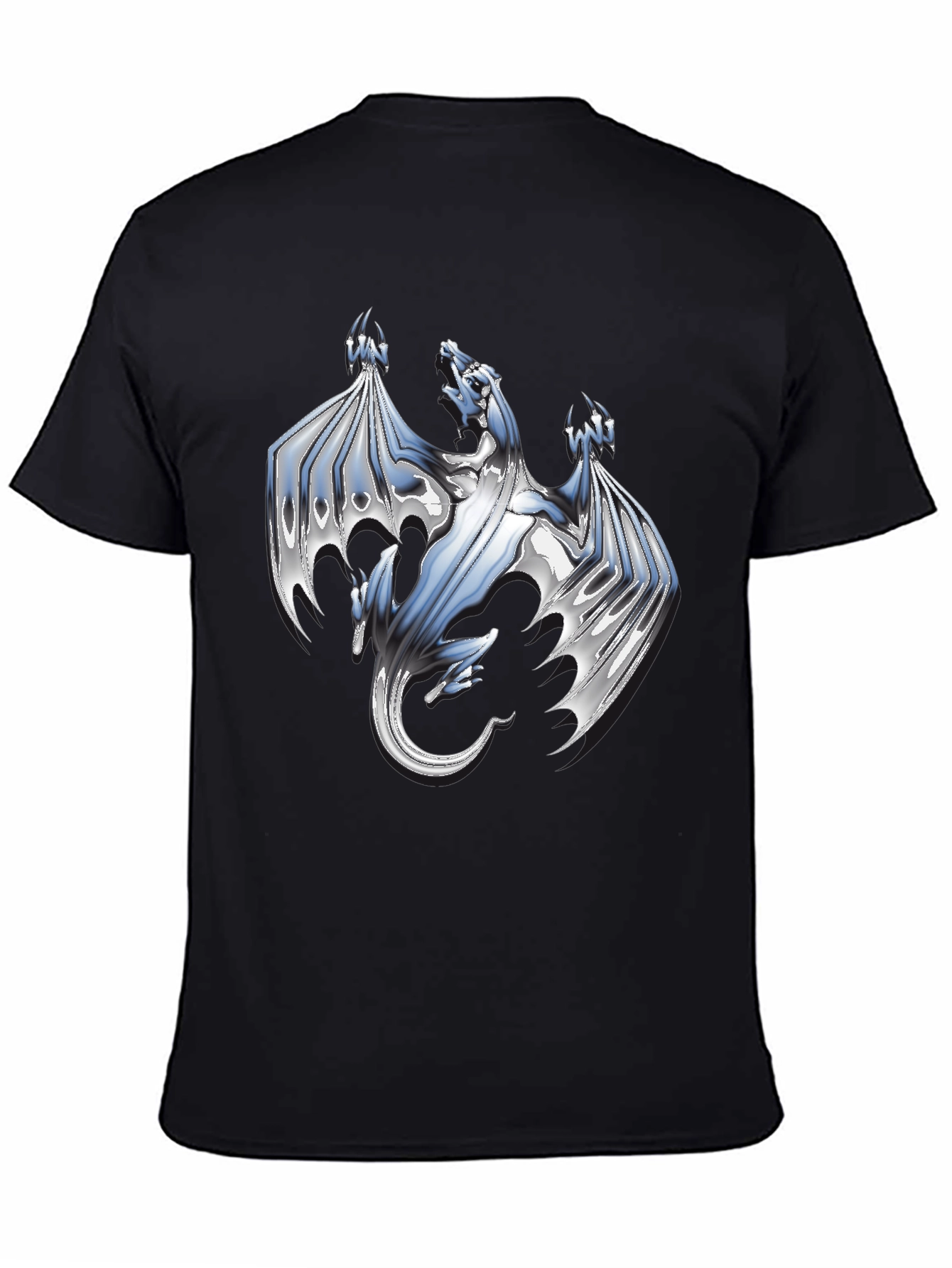 Dragon Graphic T-Shirt - Black