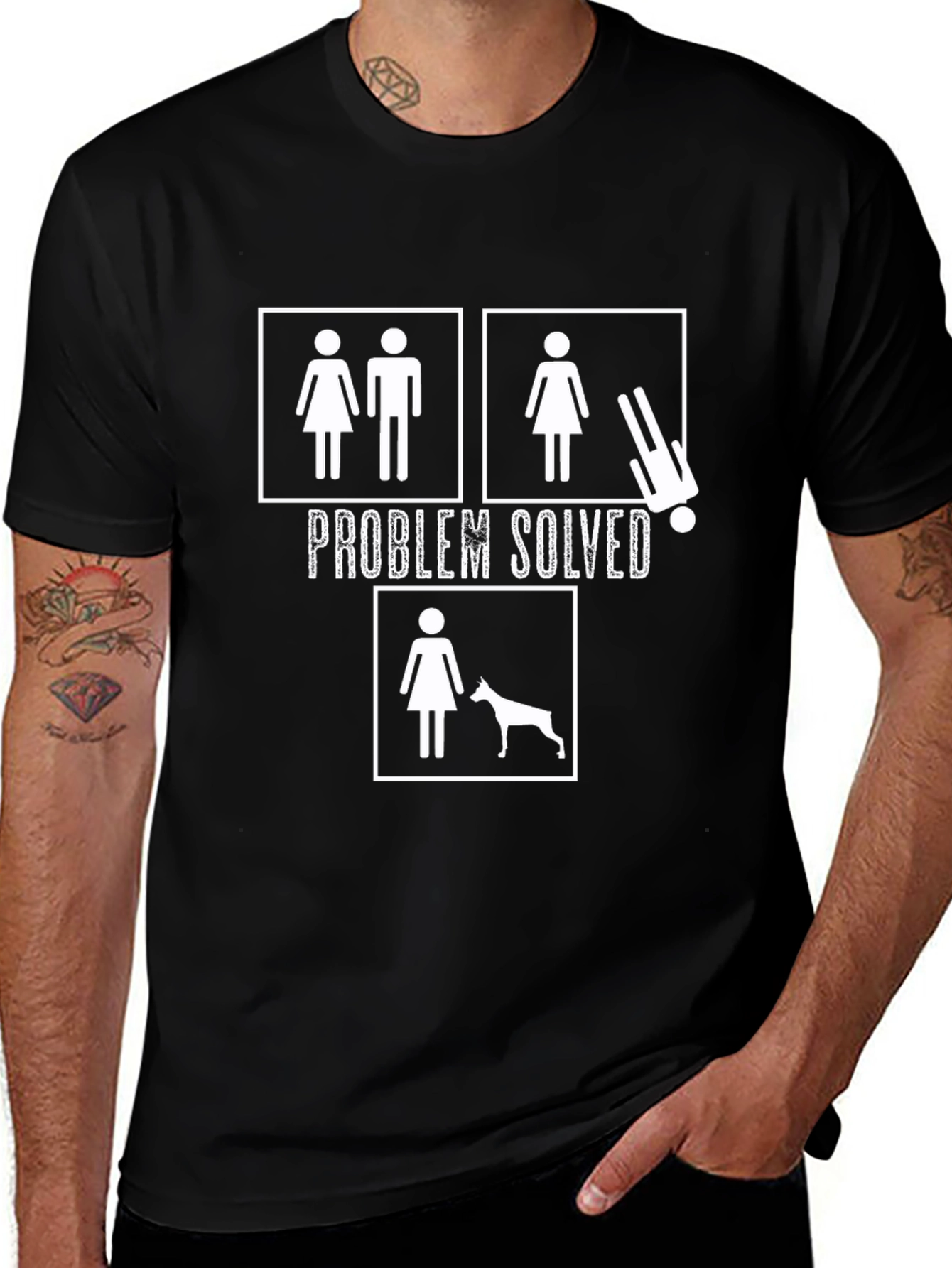 Problem Solved Graphic T-Shirt