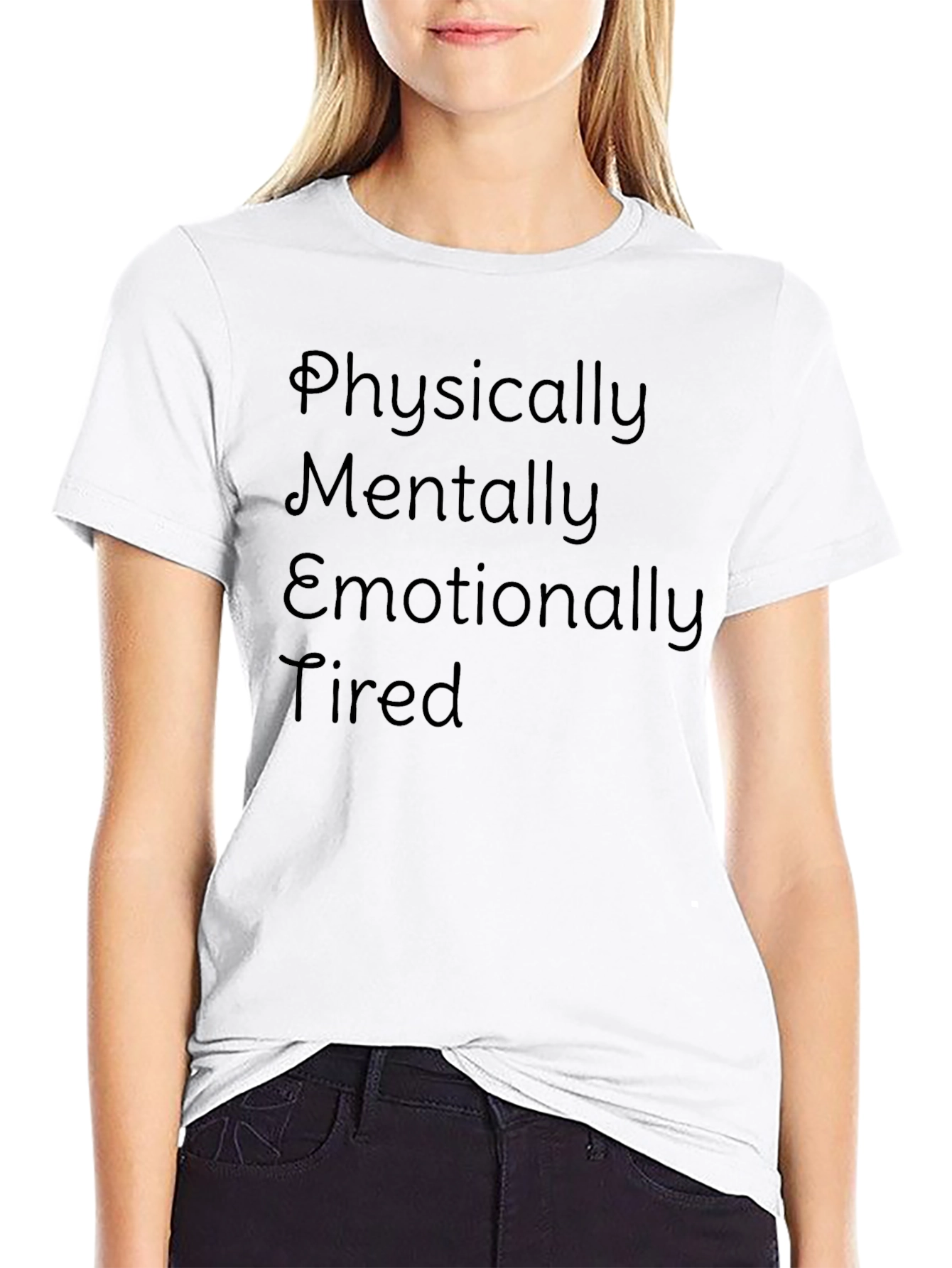 Emotionally Tired Tee - Comfortable & Stylish