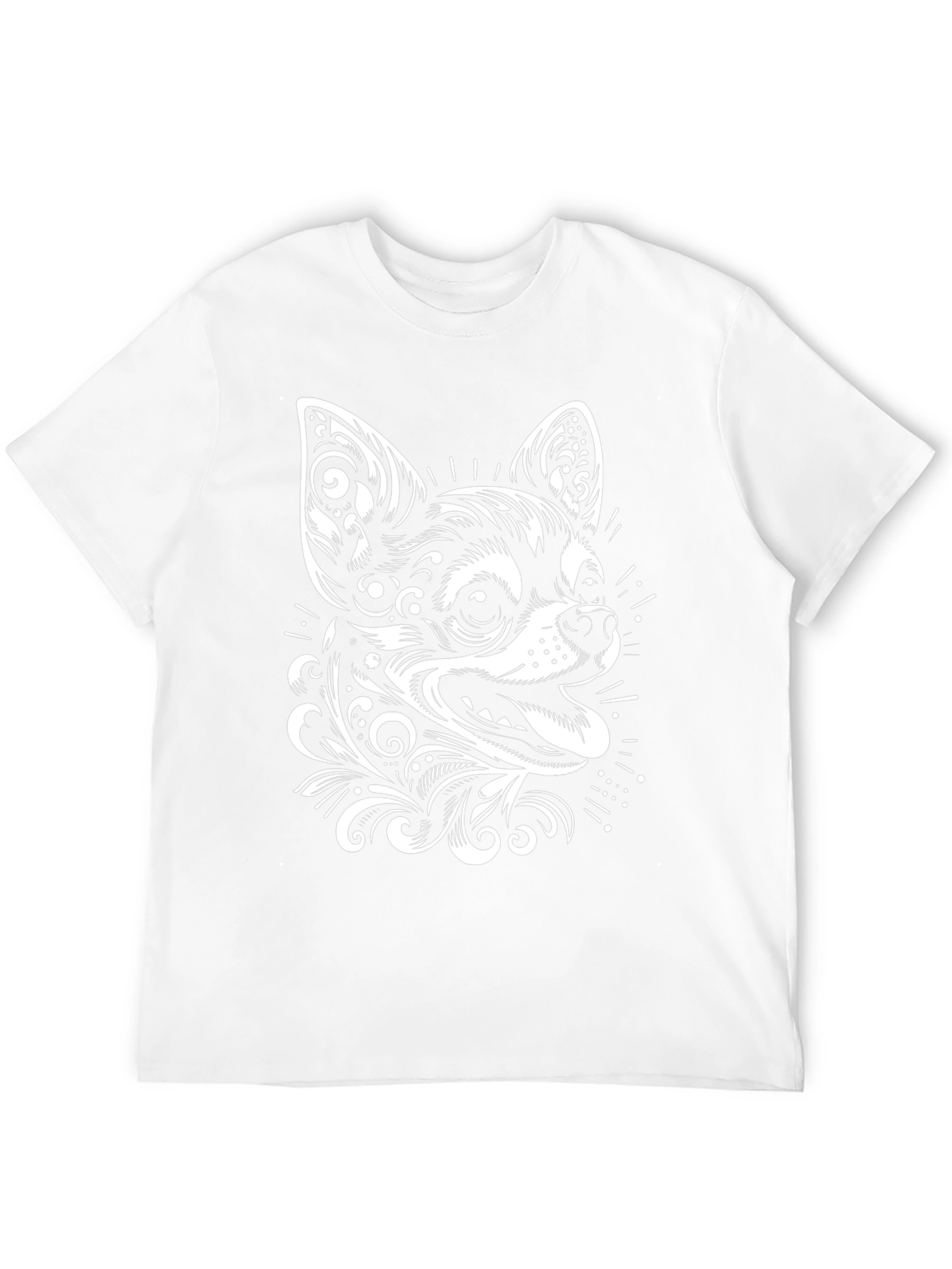 Chihuahua Art Black Tee - Stylish Dog Lover Shirt