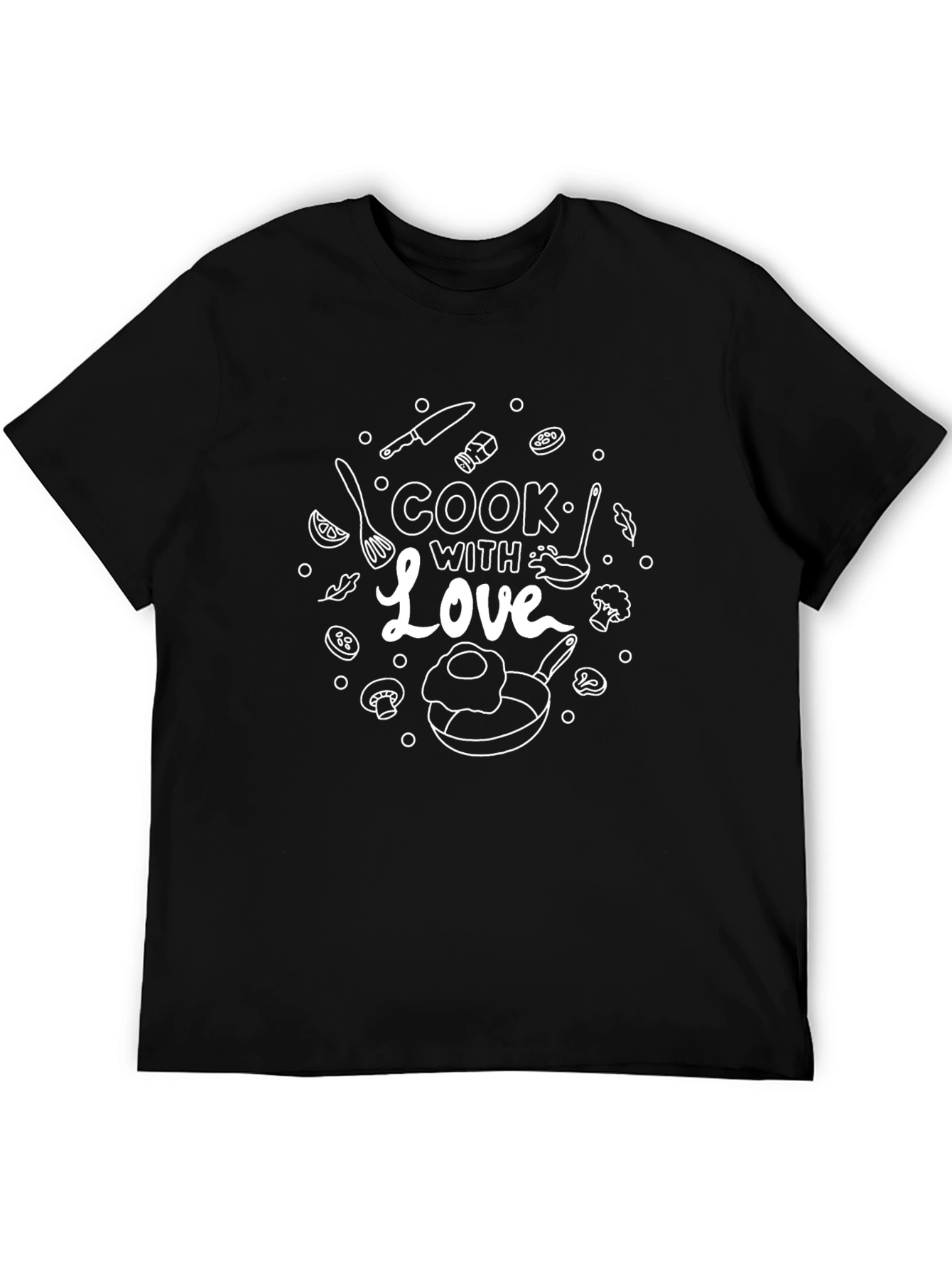 Cook with Love T-Shirt - Chef Gift
