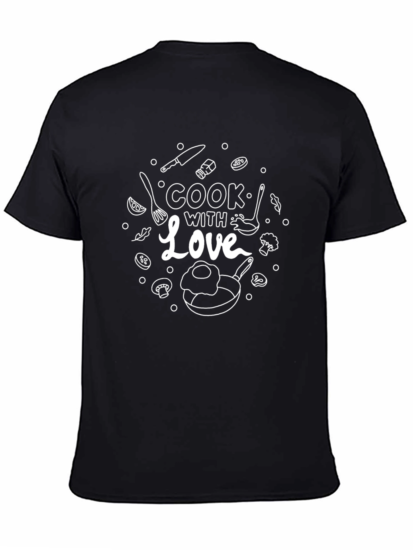 Cook with Love T-Shirt - Chef Gift