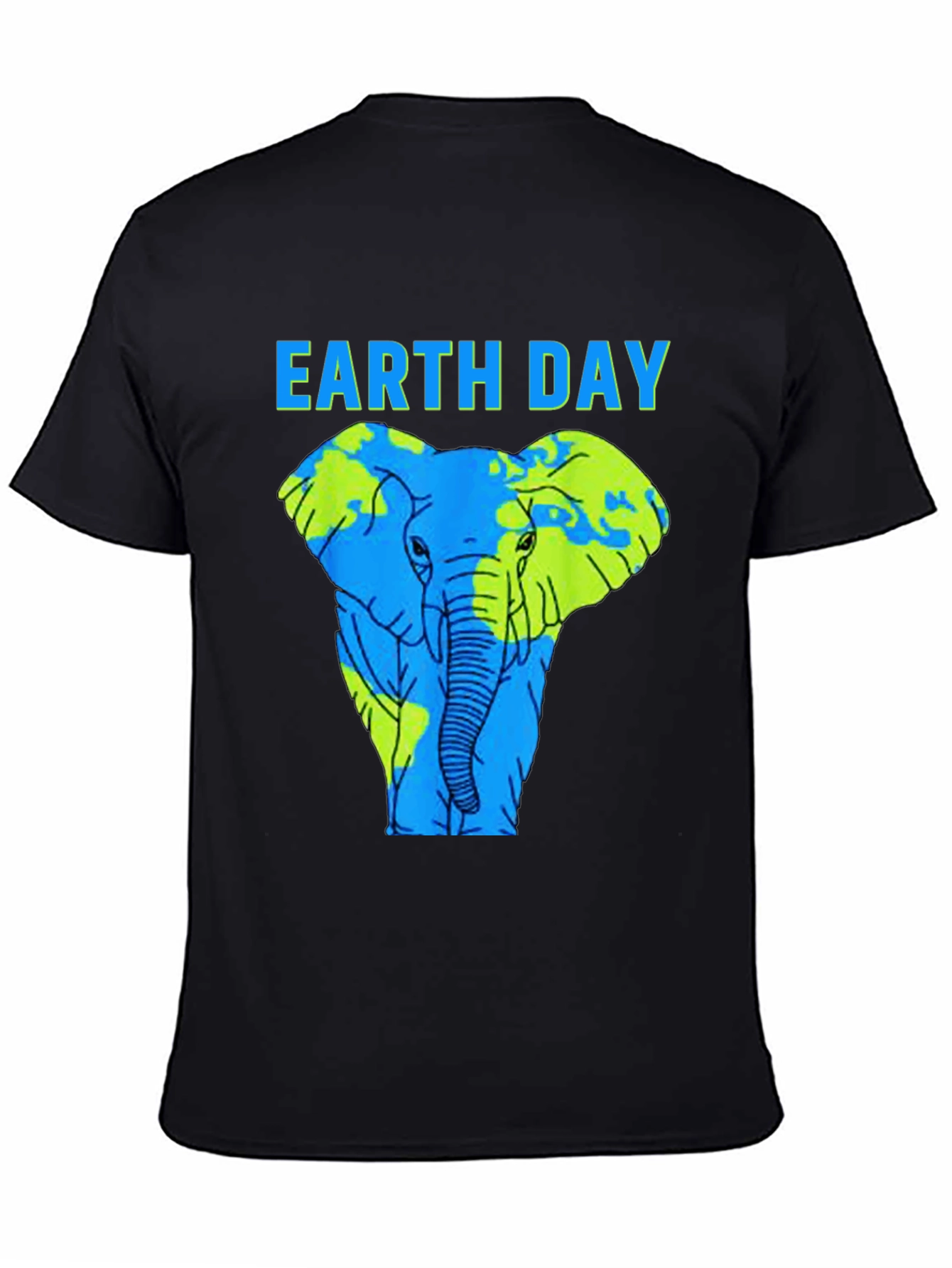 Earth Day Elephant Graphic Tee