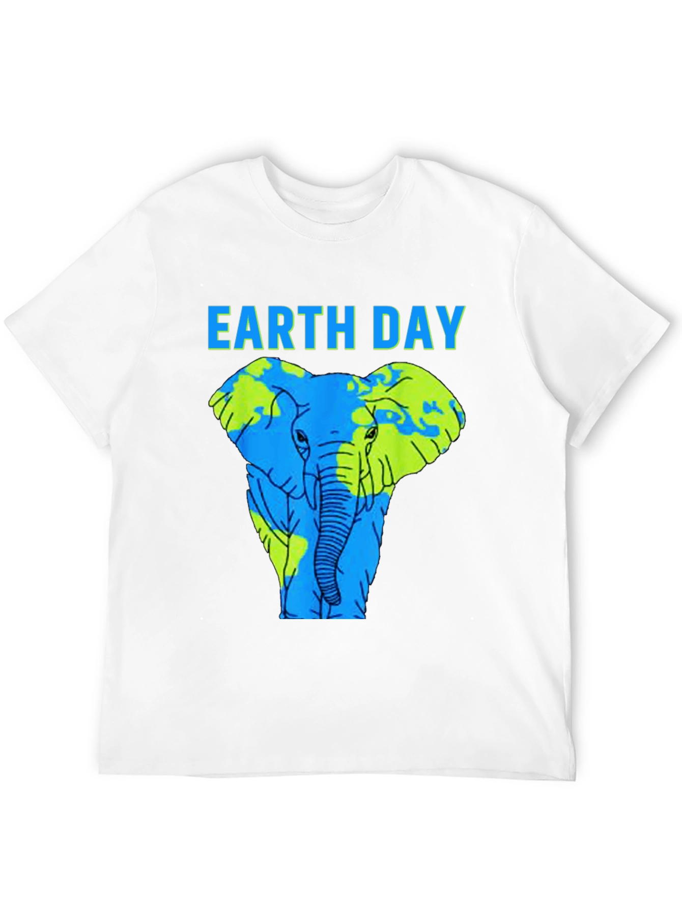 Earth Day Elephant Graphic Tee