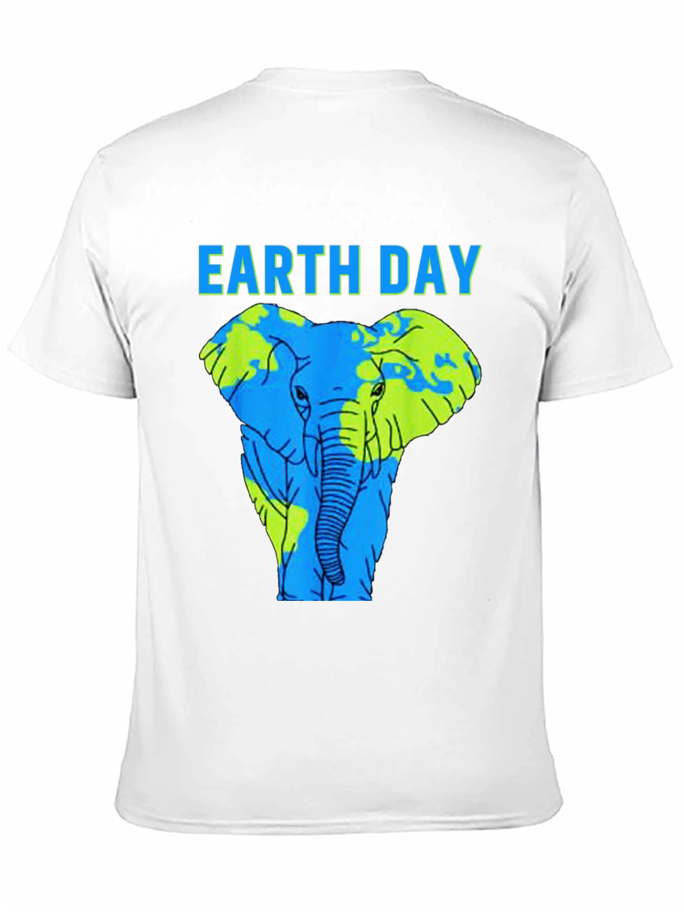 Earth Day Elephant Graphic Tee