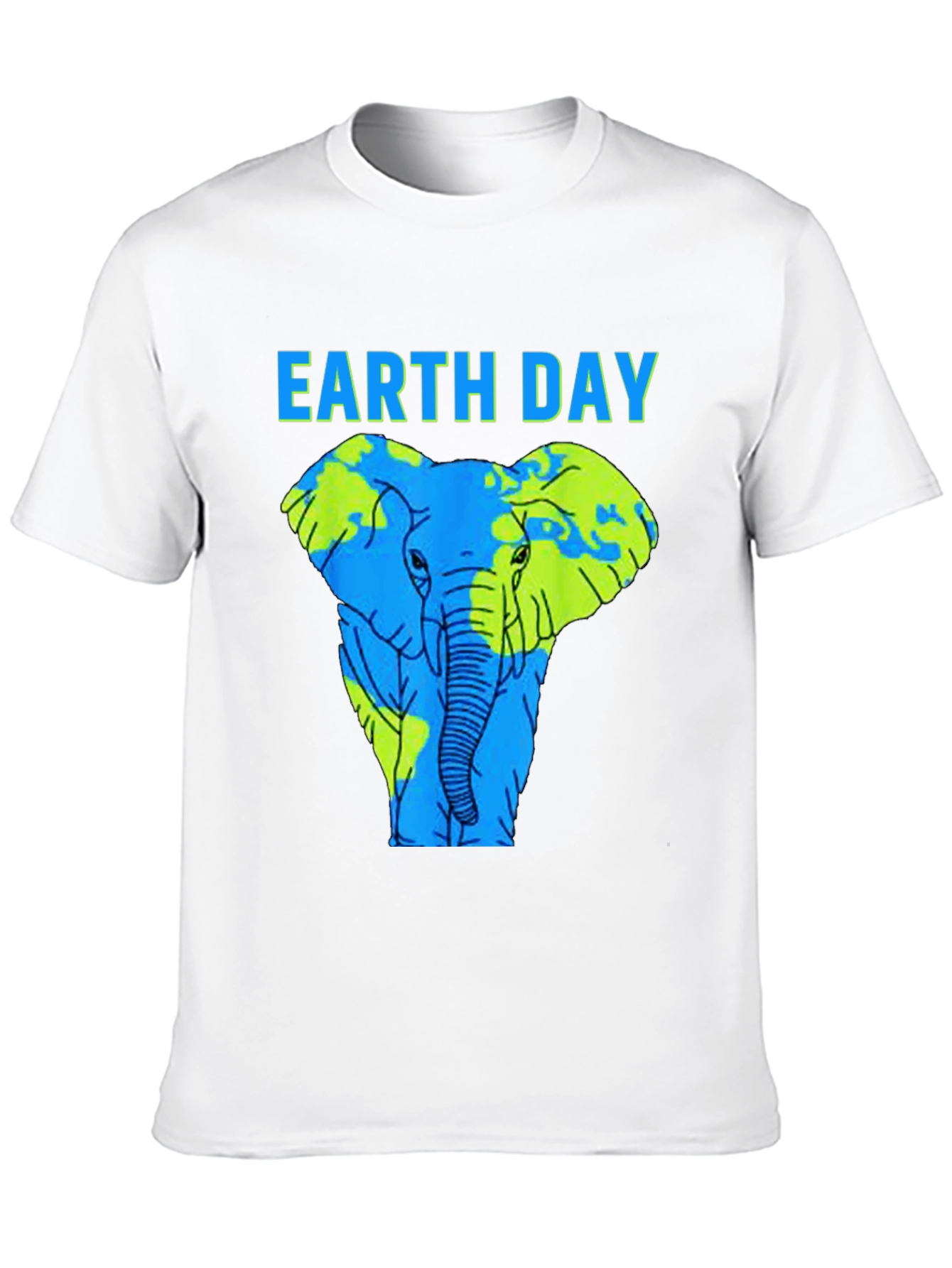 Earth Day Elephant Graphic Tee