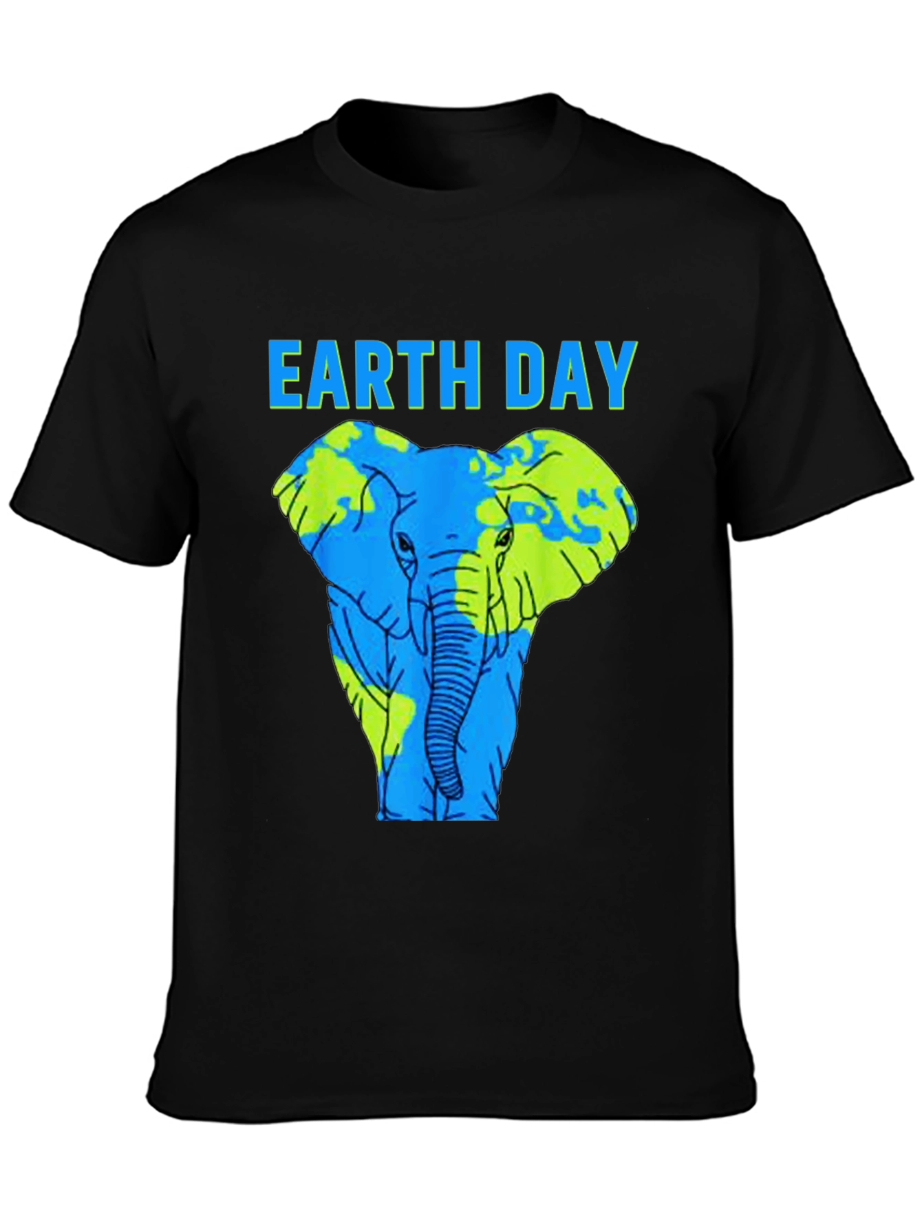 Earth Day Elephant Graphic Tee