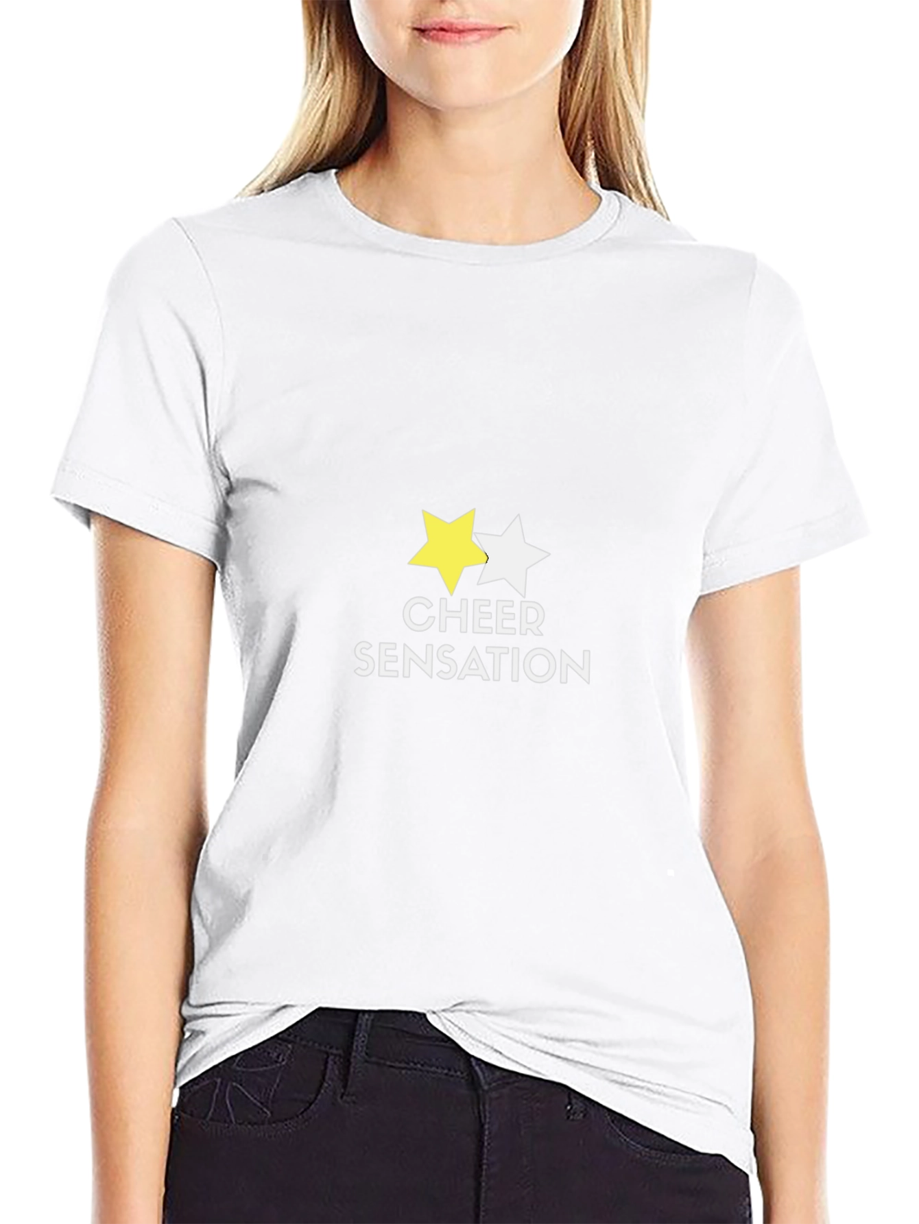 Cheer Sensation Black T-Shirt