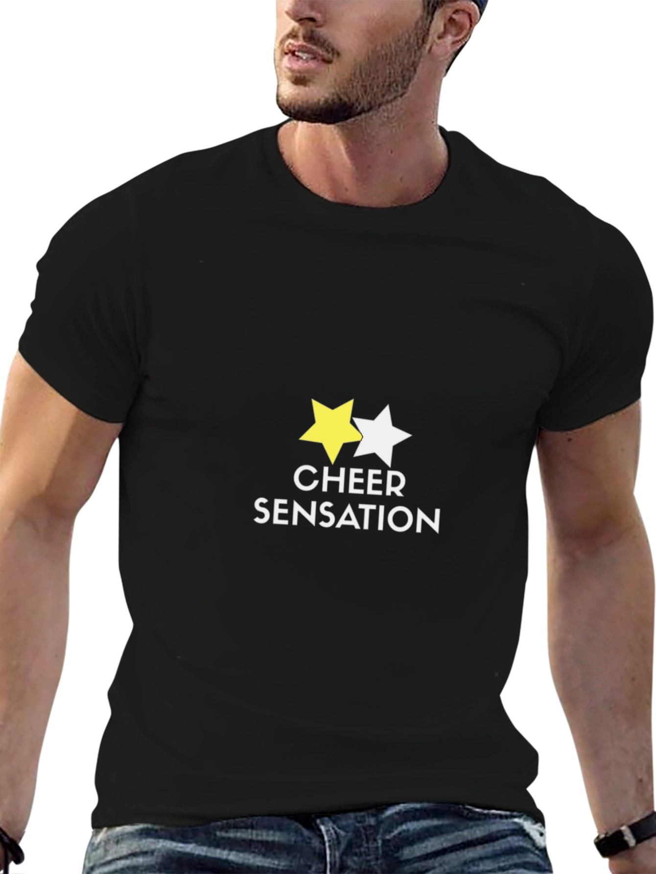 Cheer Sensation Black T-Shirt