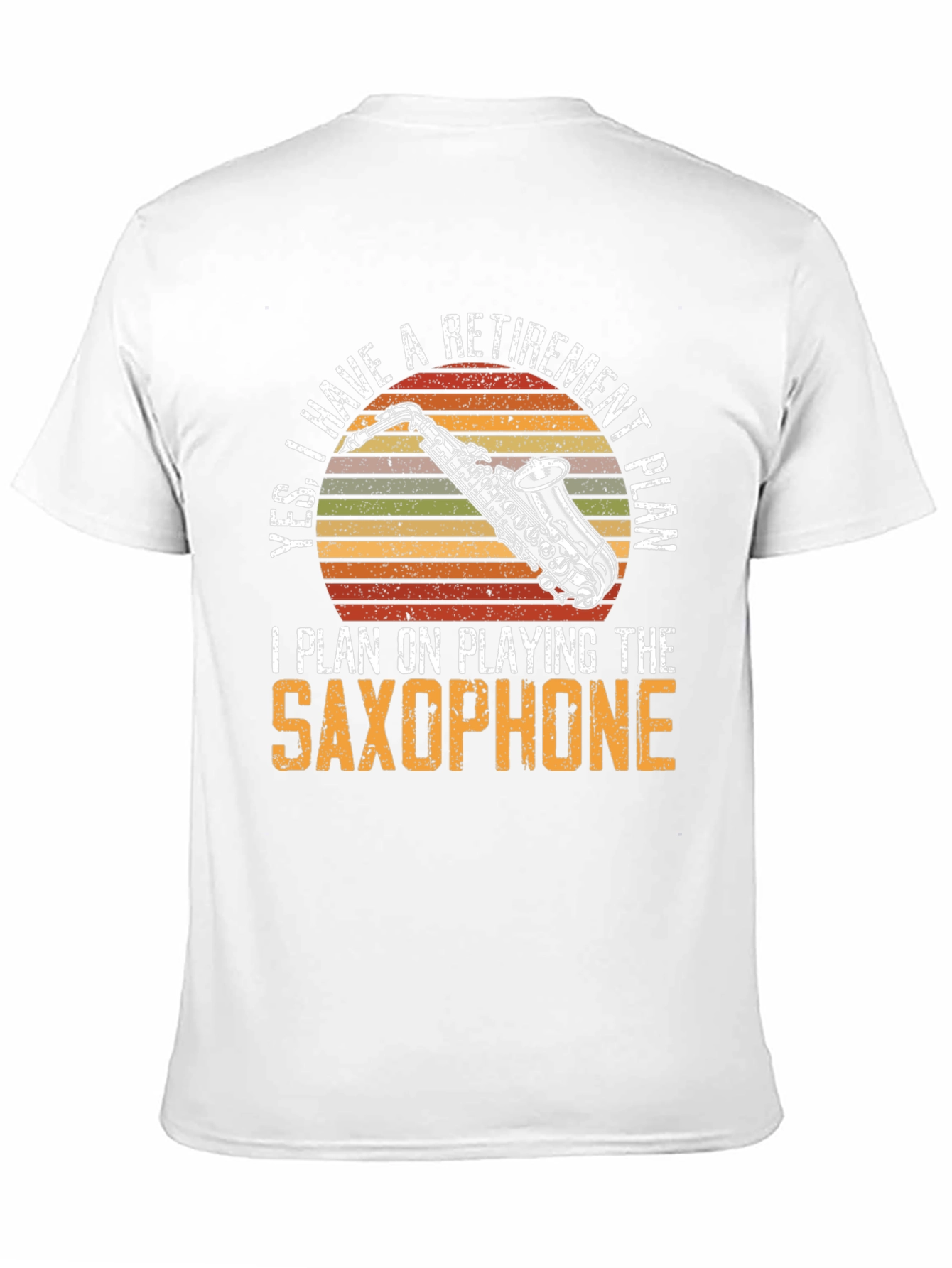 Retirement Saxophone T-Shirt - Musician Gift Tee