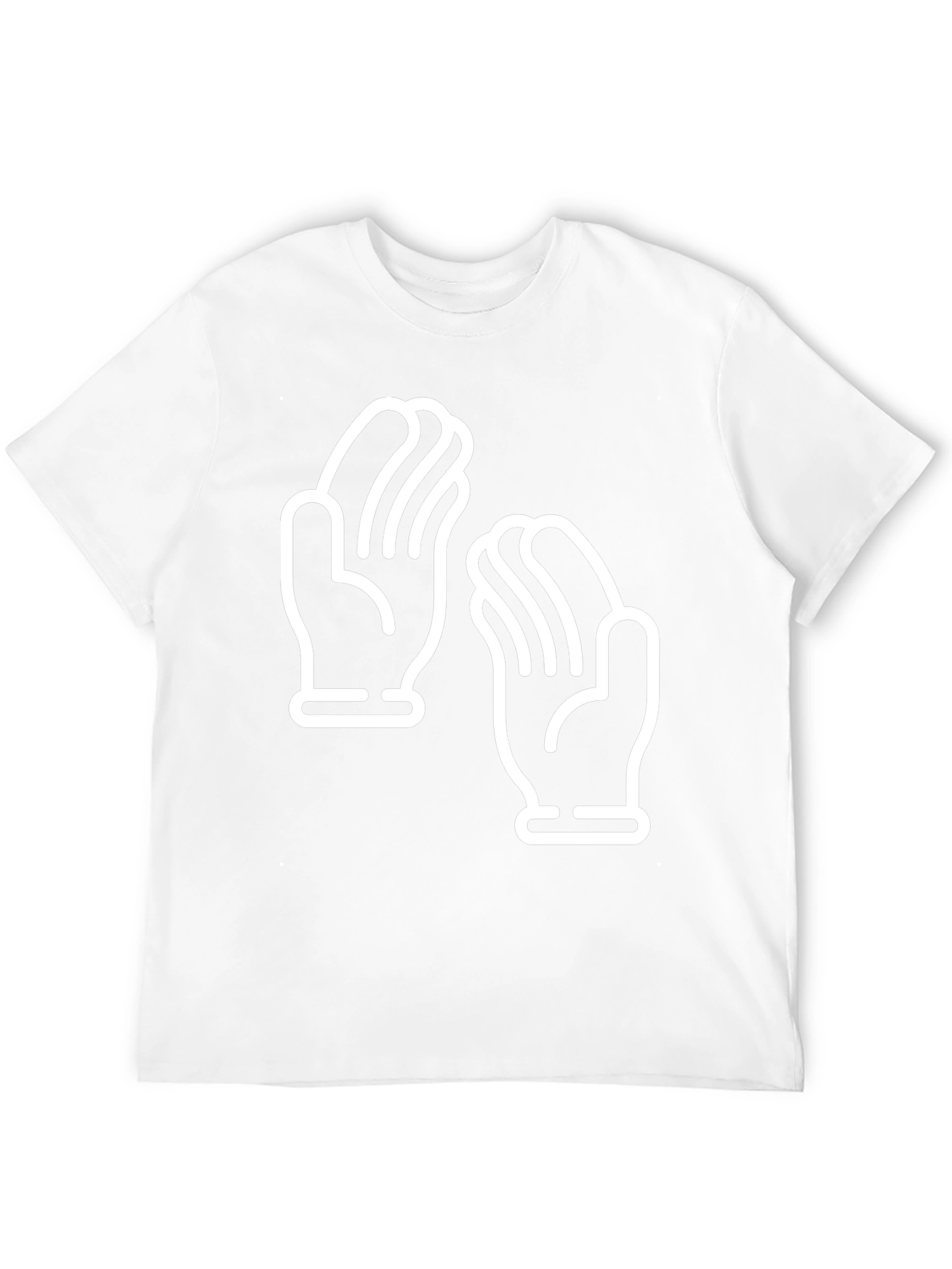 Clapping Hands Graphic Tee - Unisex Black T-Shirt