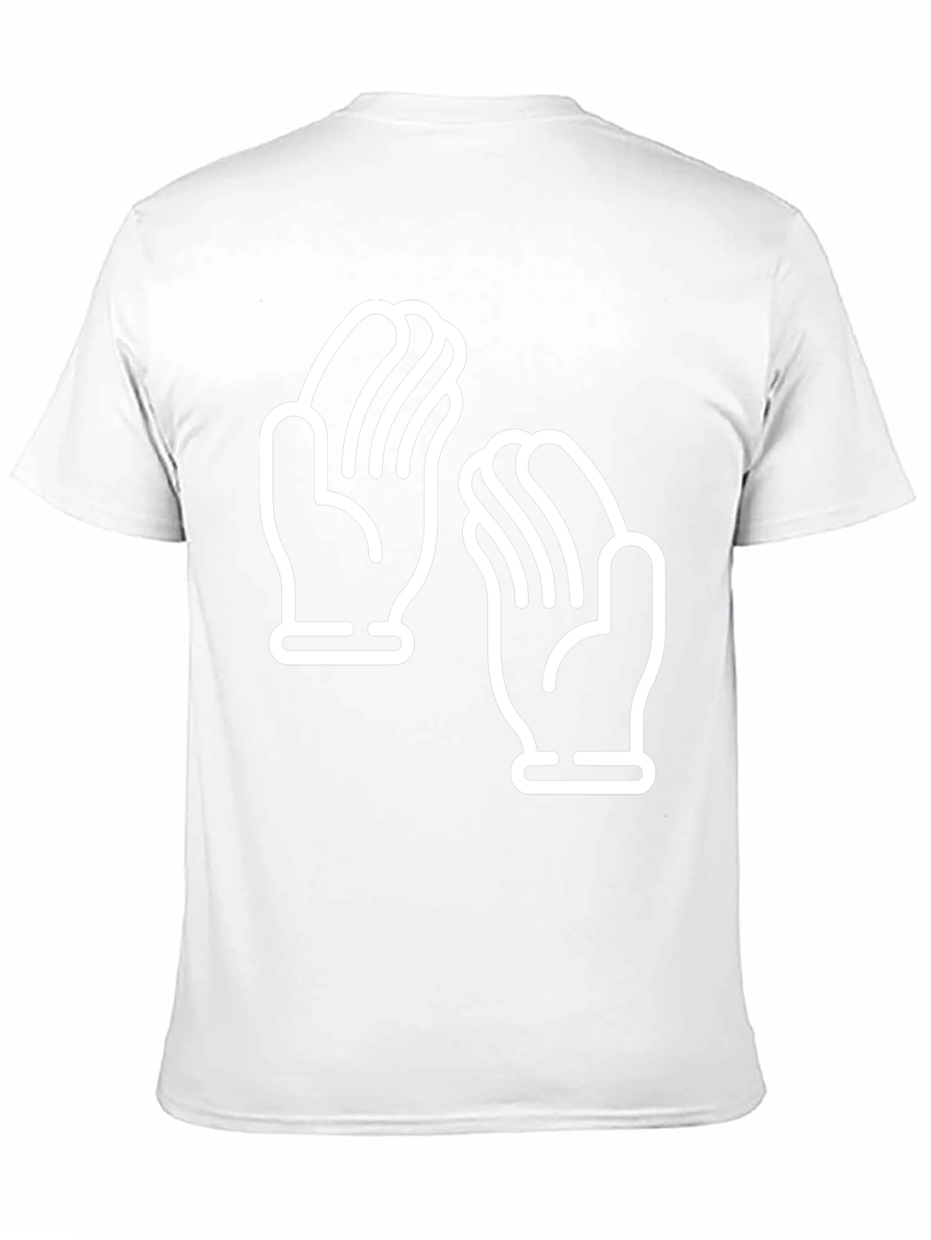 Clapping Hands Graphic Tee - Unisex Black T-Shirt