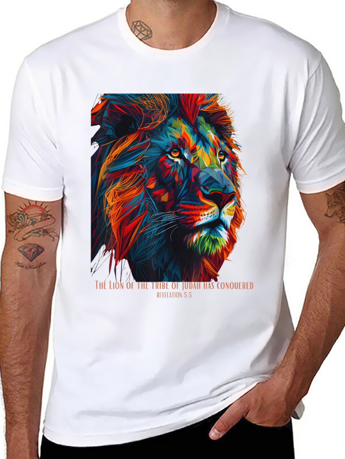 Lion of Judah Graphic Tee - Conquer Your Style!
