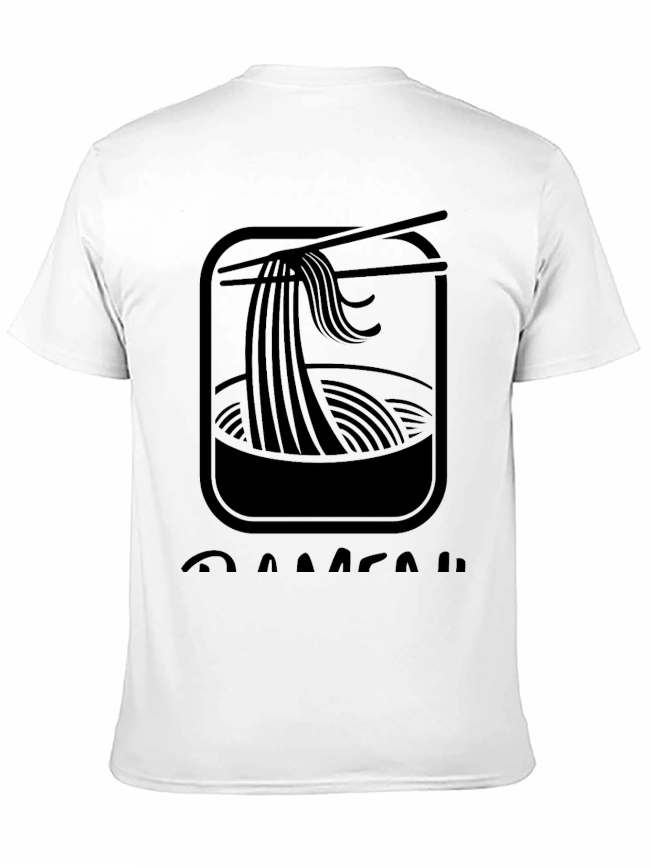 Ramen Bowl Graphic Tee - Unisex Black T-Shirt