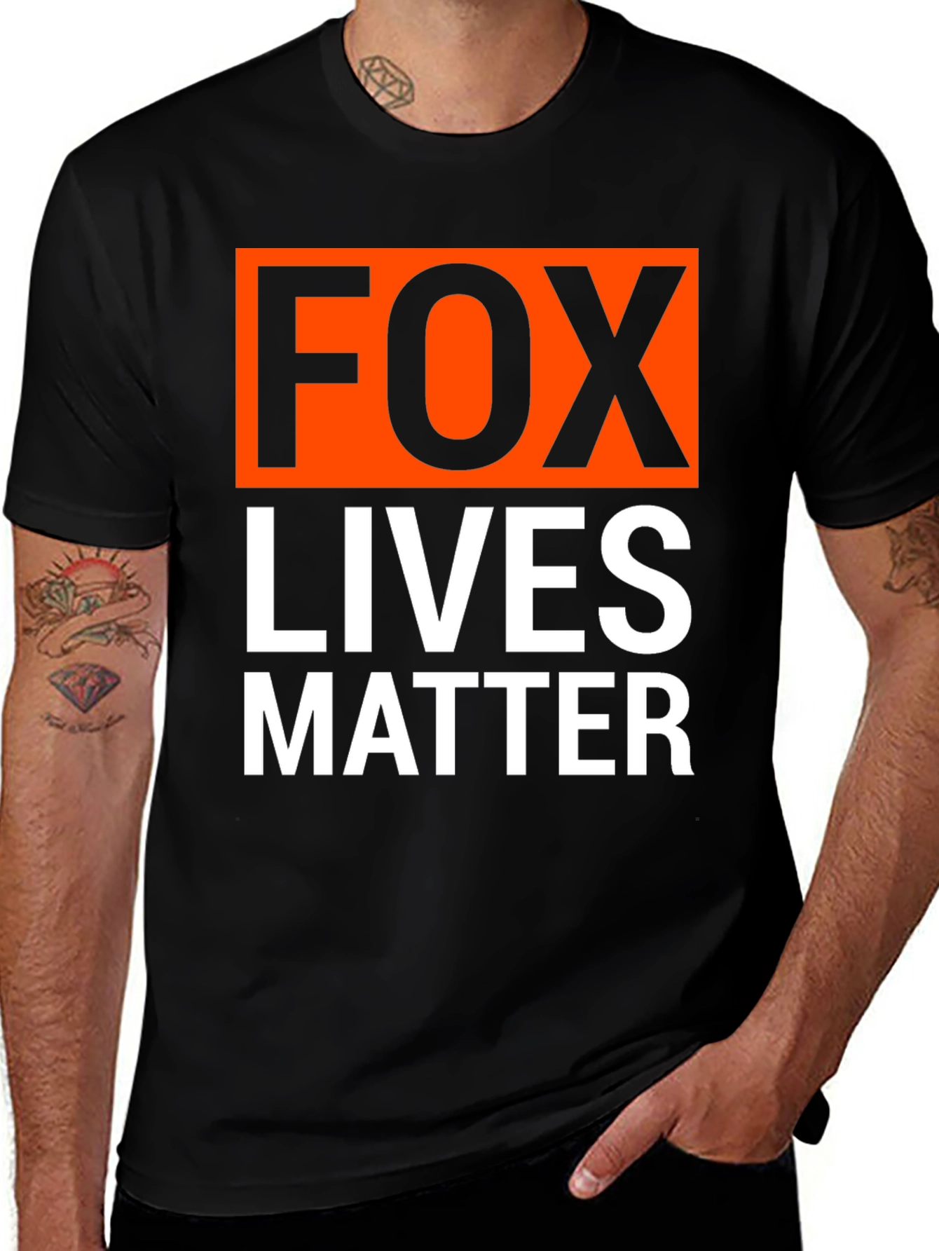 Fox Lives Matter Graphic Tee