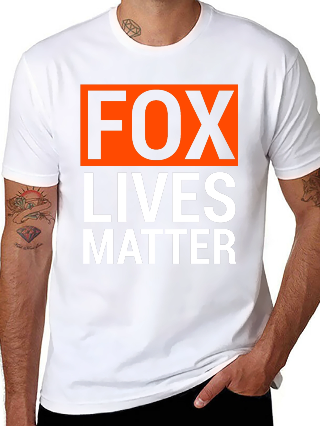 Fox Lives Matter Graphic Tee